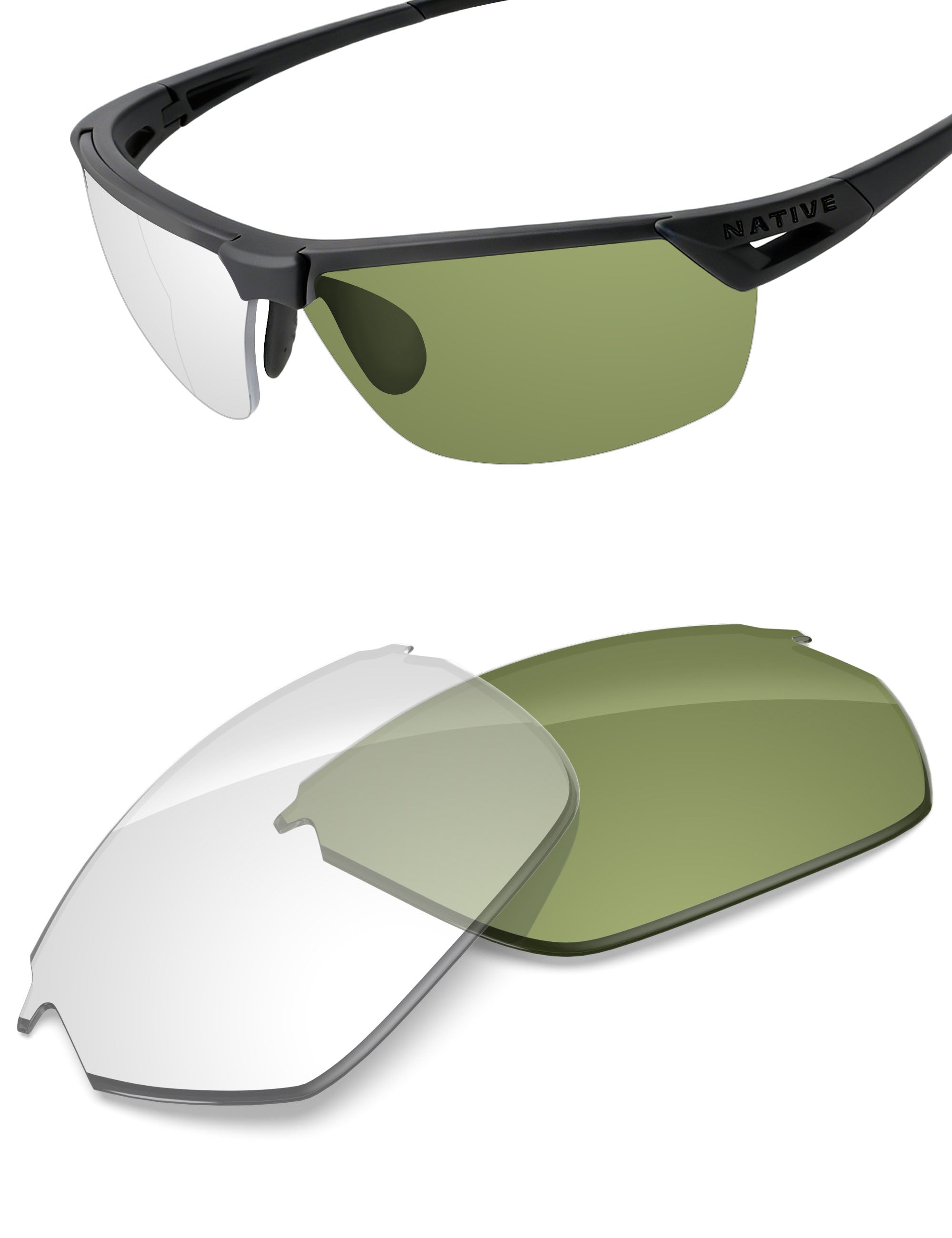 Adapt Green Photochromic-Non-Polarized
