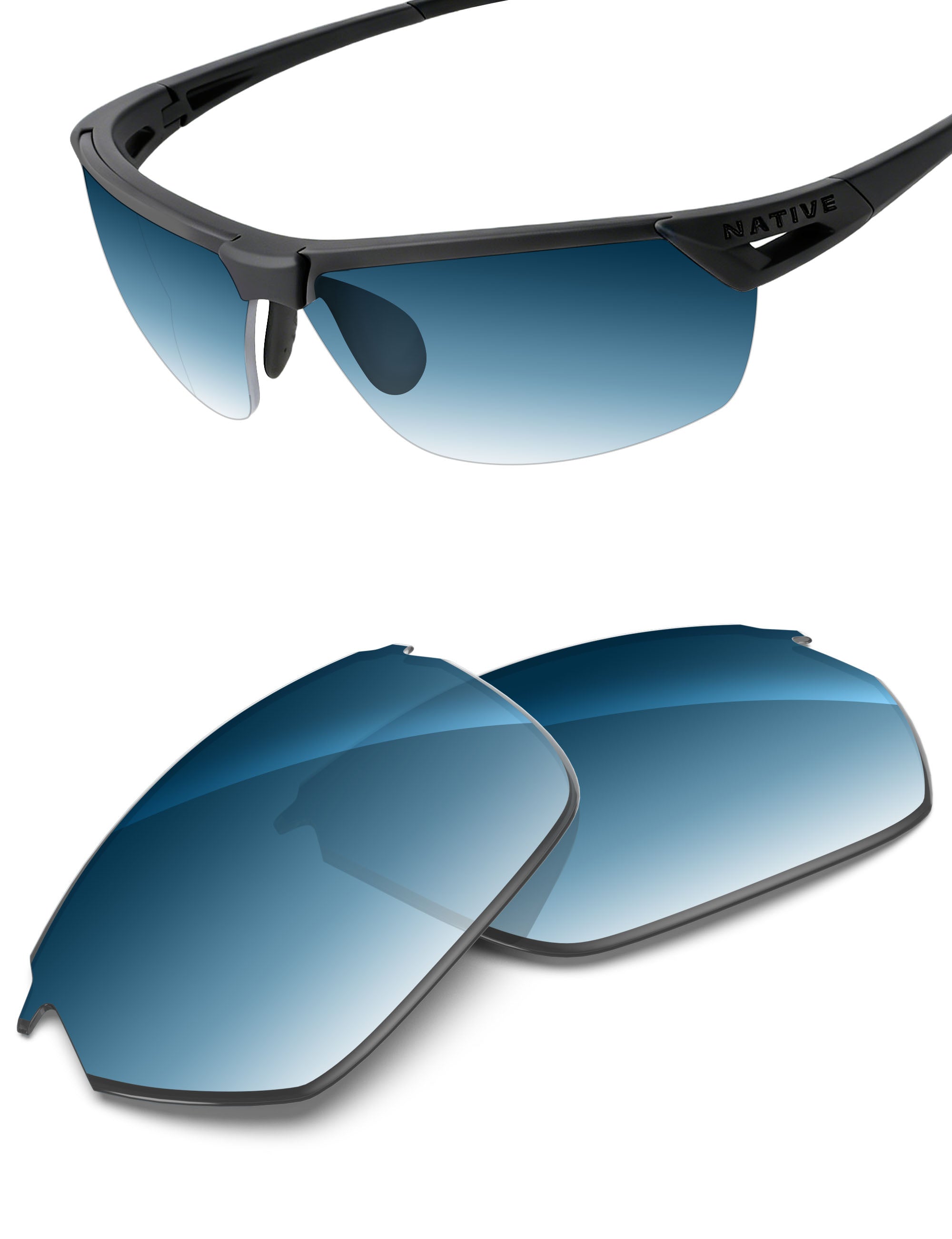 Blue Gradient-Non-Polarized