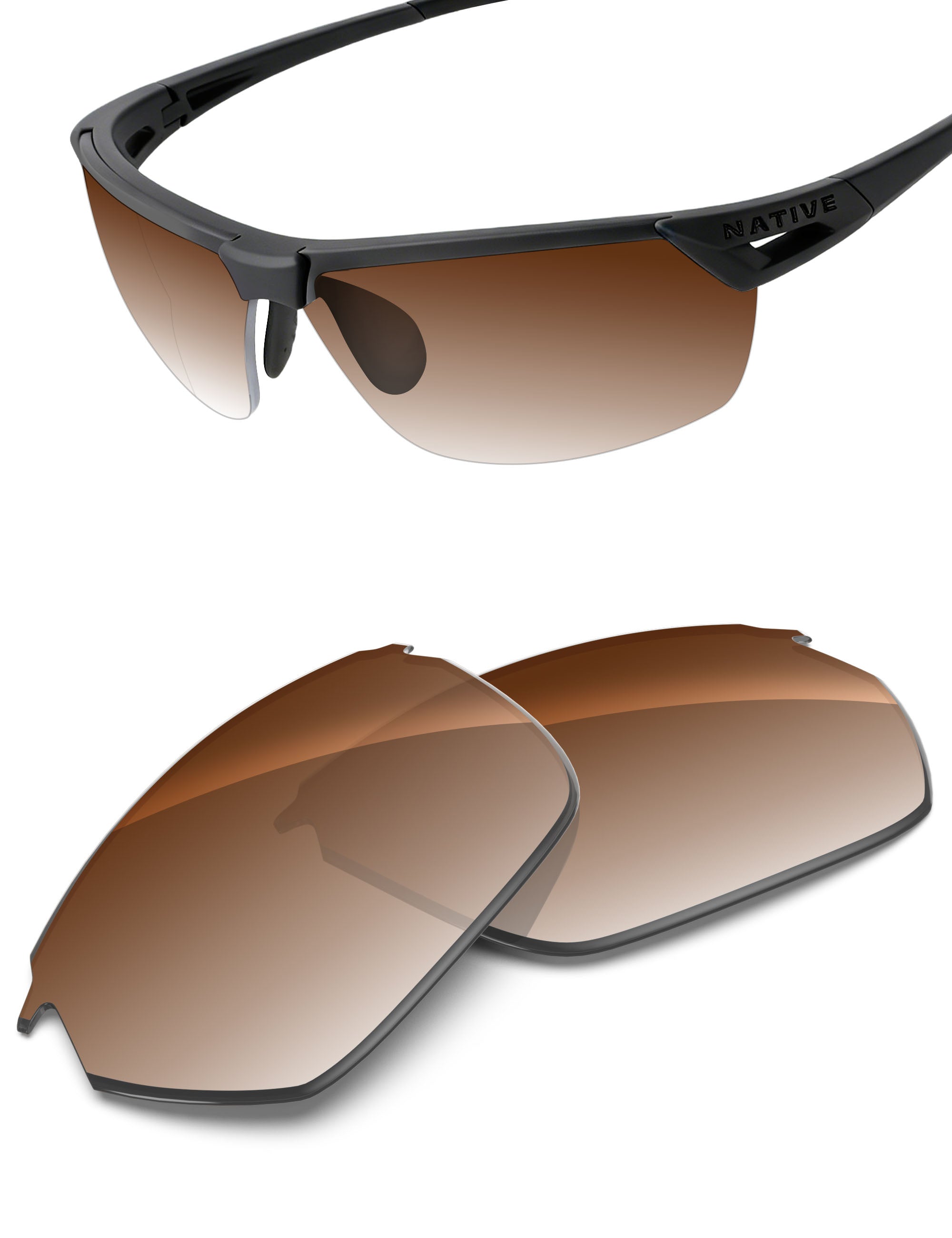 Brown Gradient-Non-Polarized