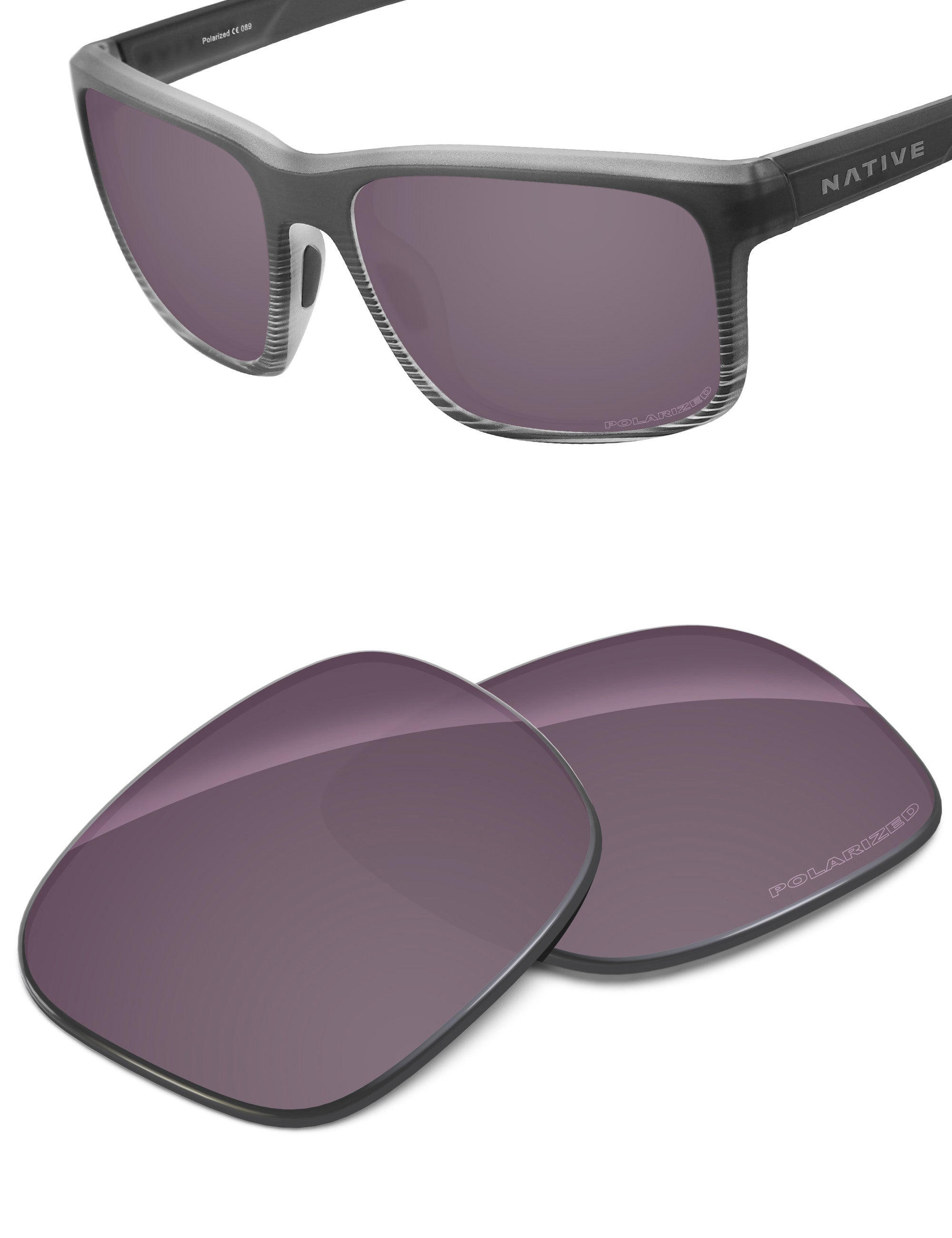 Gray Metallic FlashMirror™-Polarized