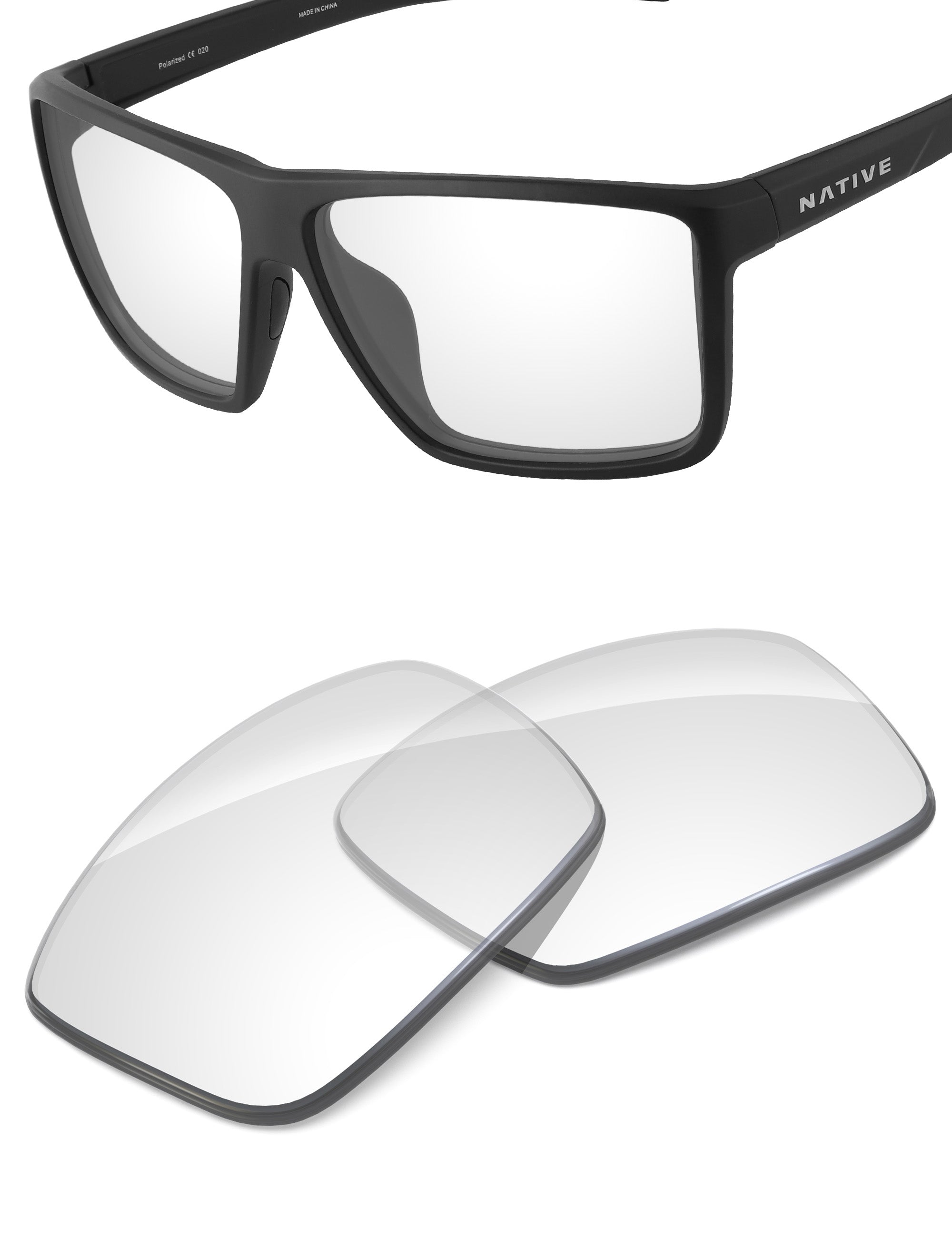 HD Clear Blue Light Blocking-Non-Polarized