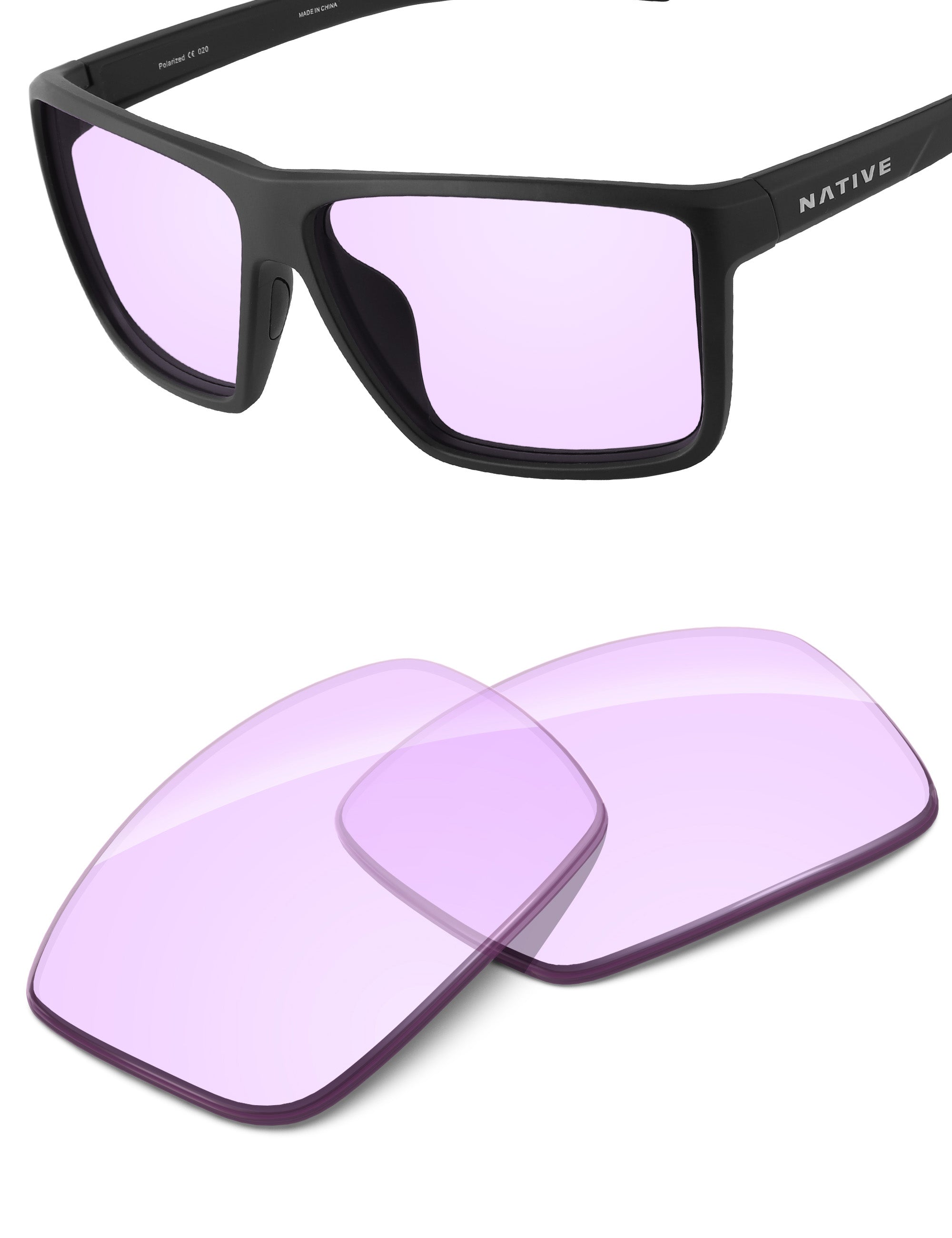 Low Light Pink-Non-Polarized