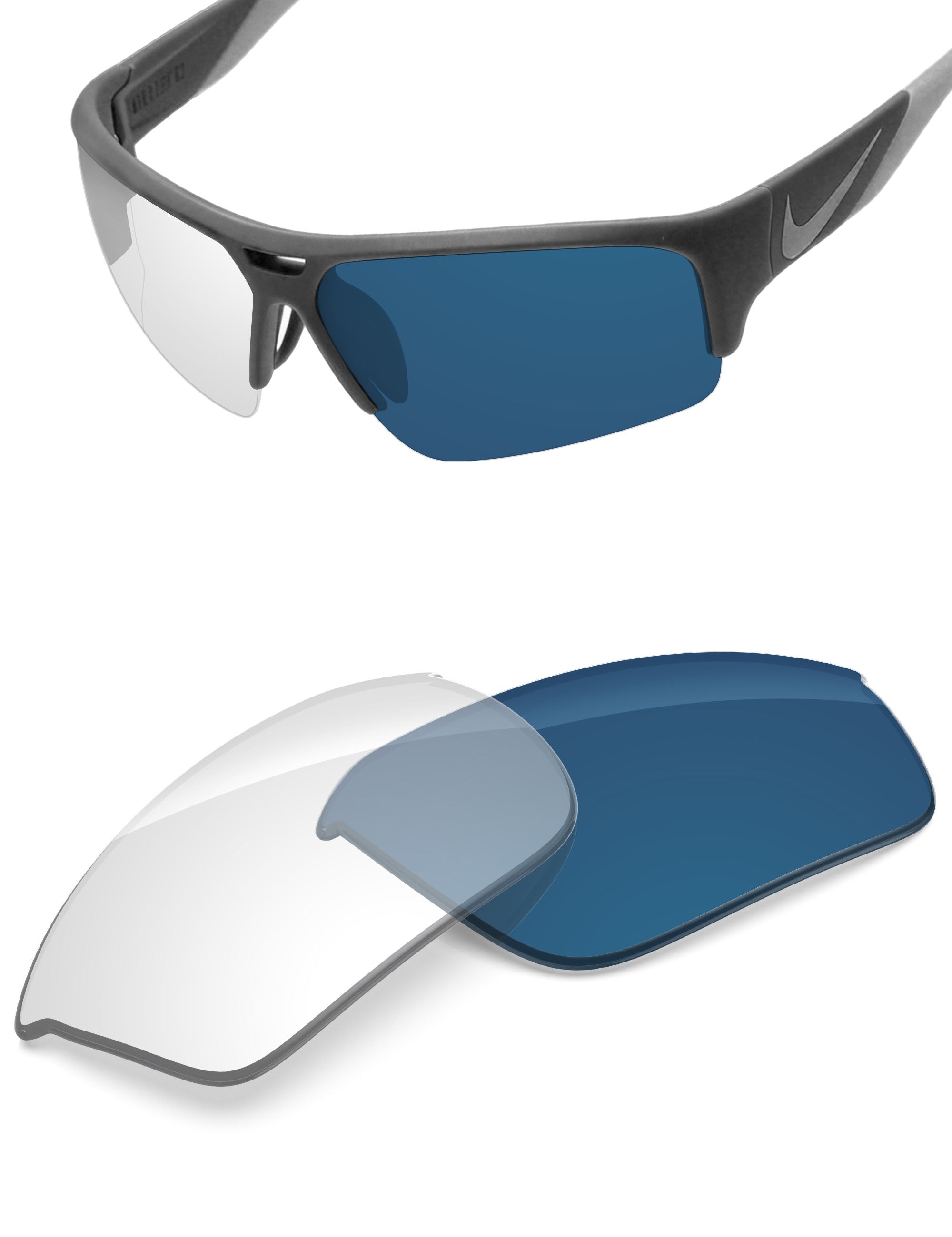 Adapt Blue Photochromic-Non-Polarized