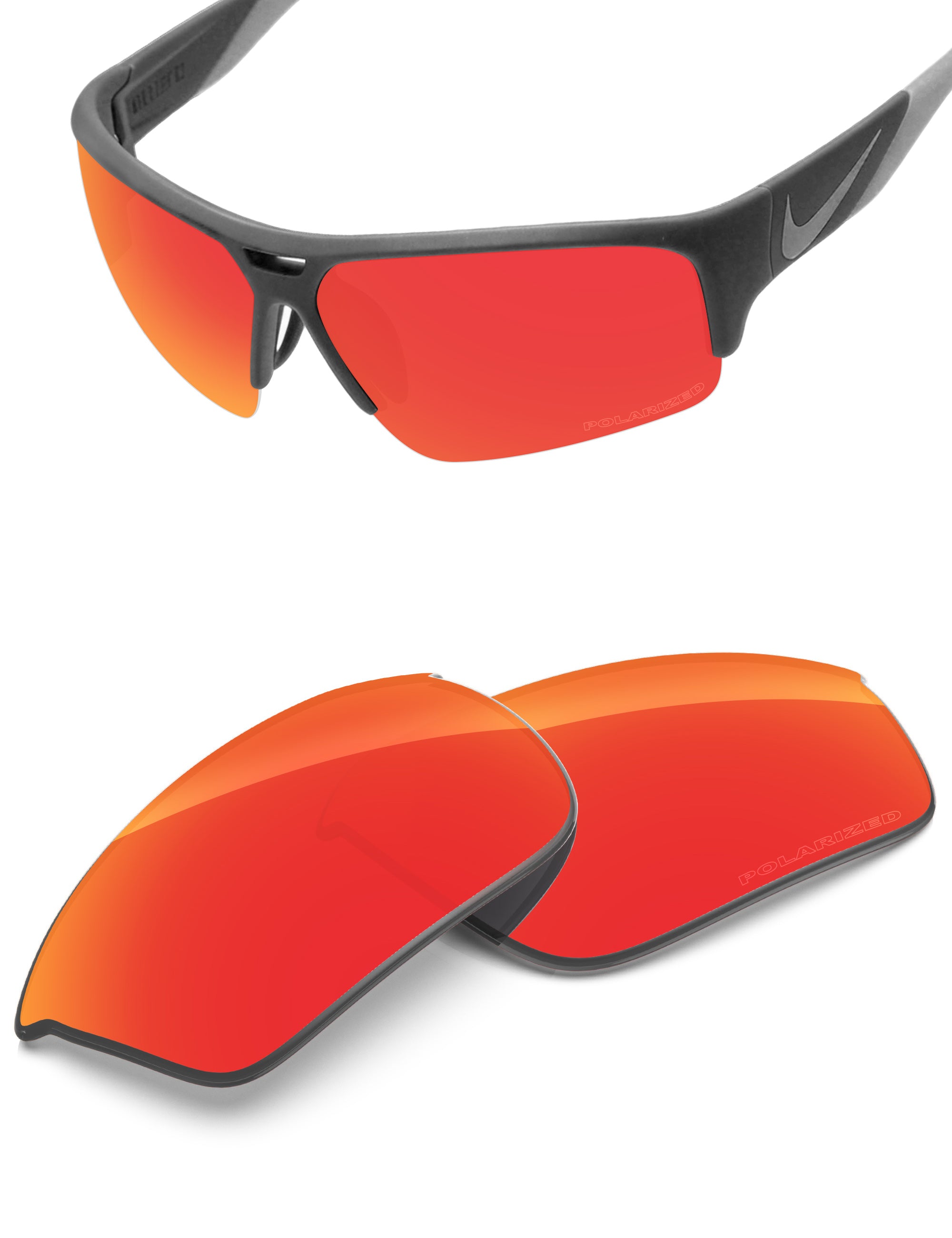 Fire Red FlashMirror™-Polarized