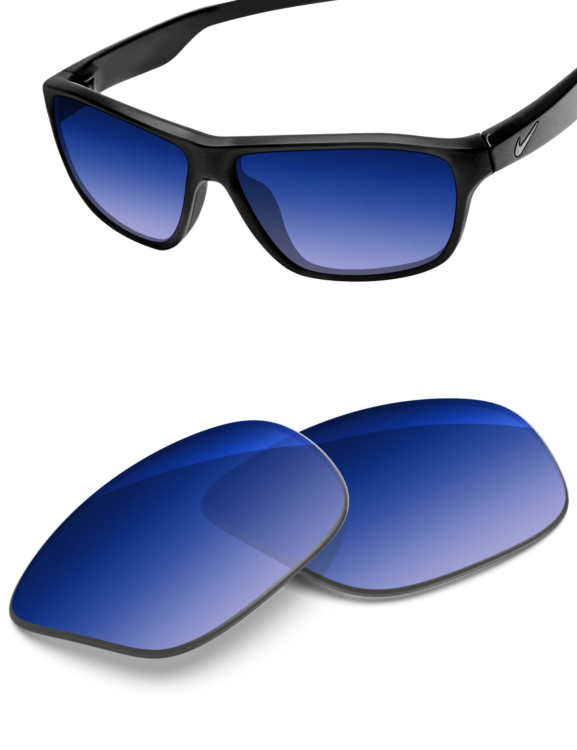 Aqua Blue Gradient-Non-Polarized