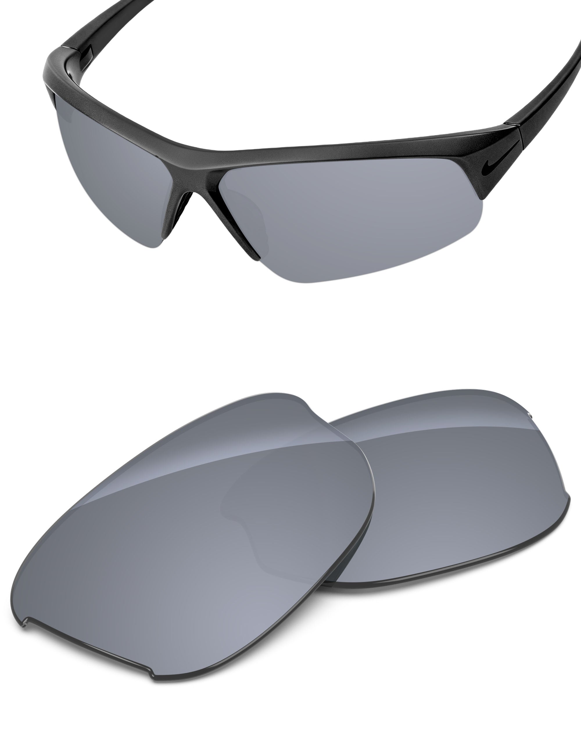 Silver Metallic FlashMirror™-Non-Polarized