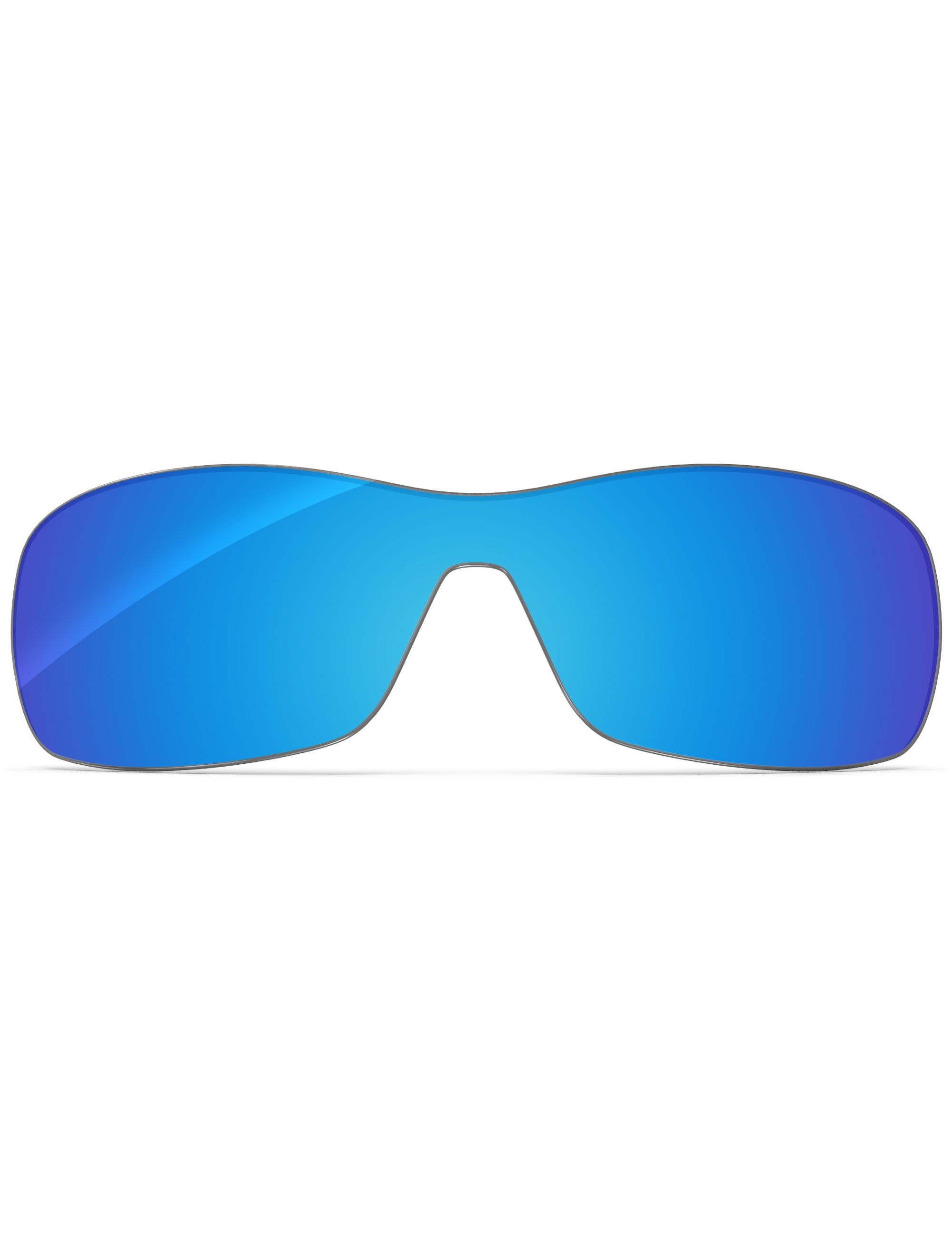 Sky Blue FlashMirror™-Non-Polarized