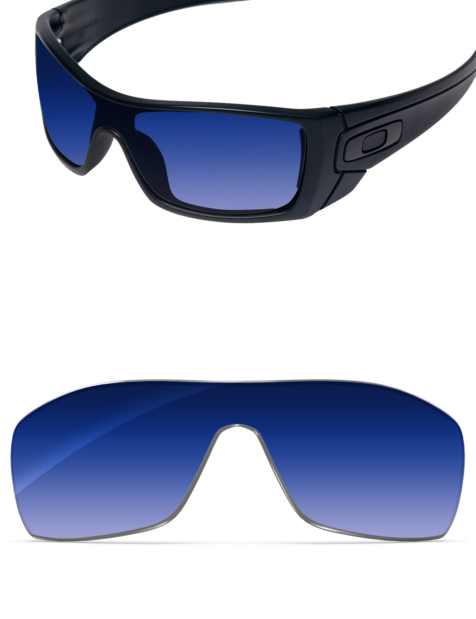 Aqua Blue Gradient-Non-Polarized