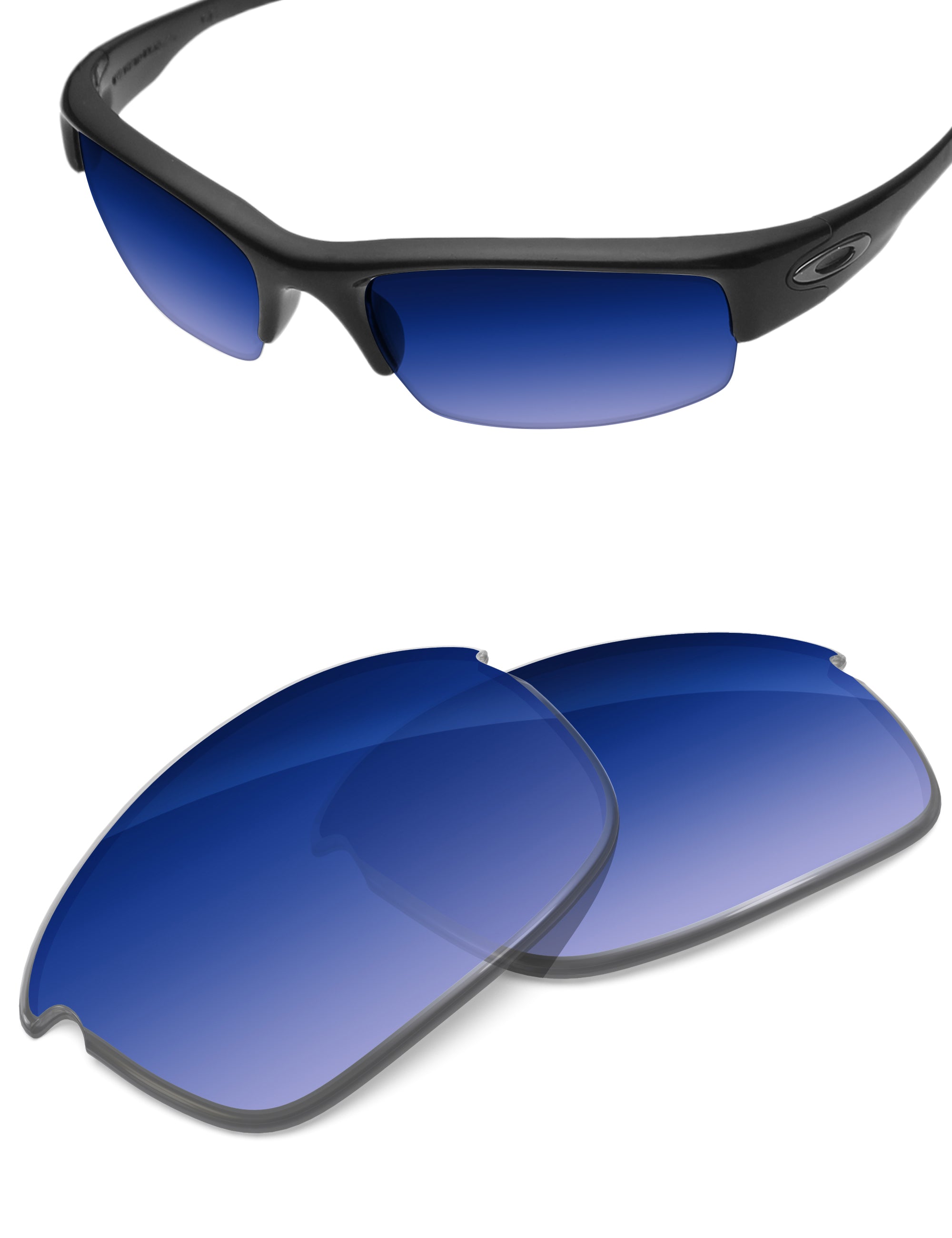 Aqua Blue Gradient-Non-Polarized