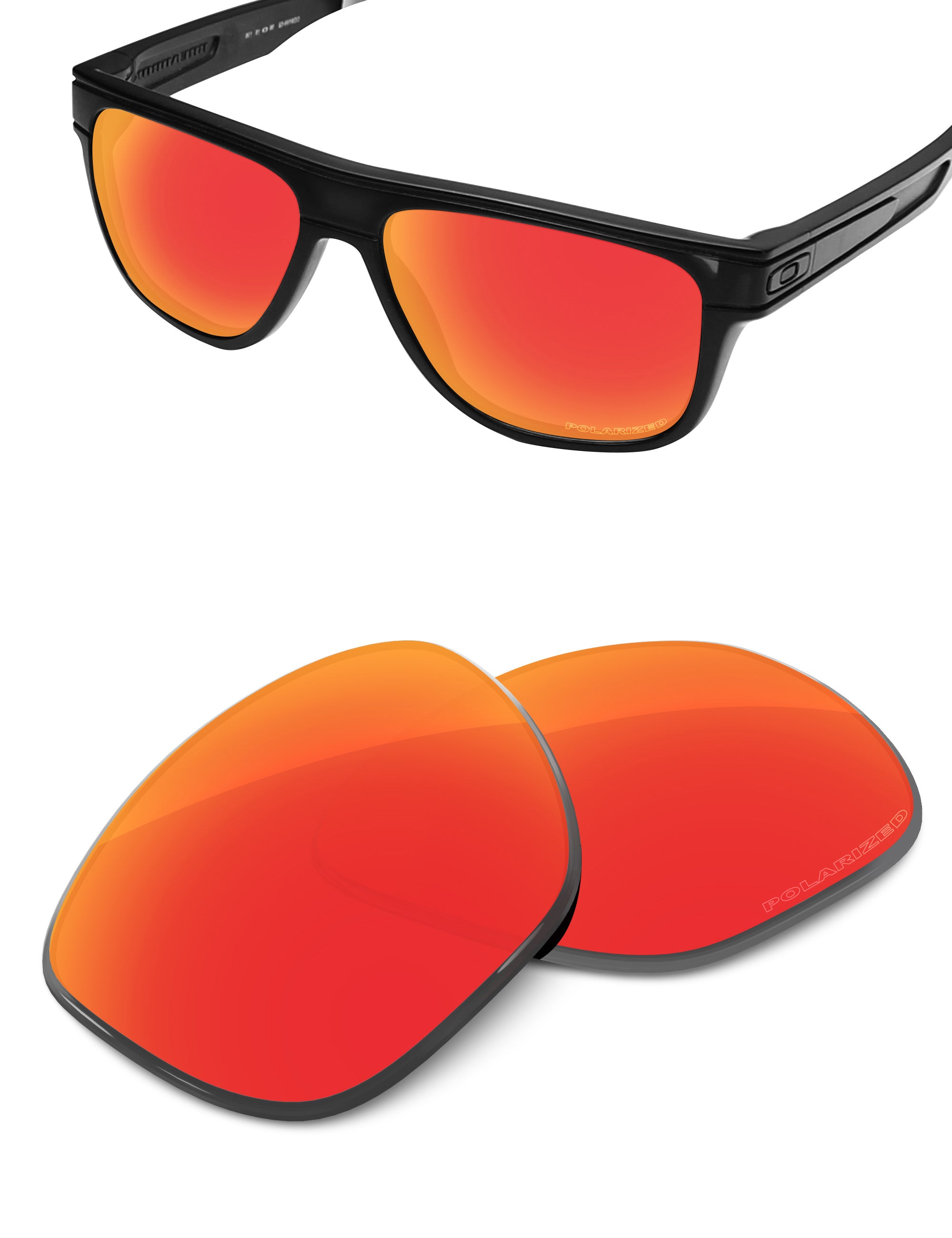 Fire Red FlashMirror™-Polarized