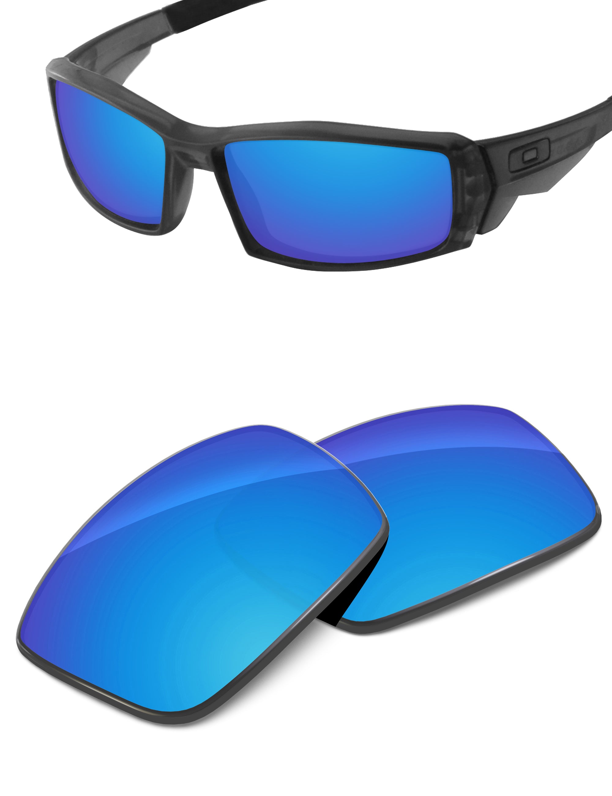 Sky Blue FlashMirror™-Non-Polarized
