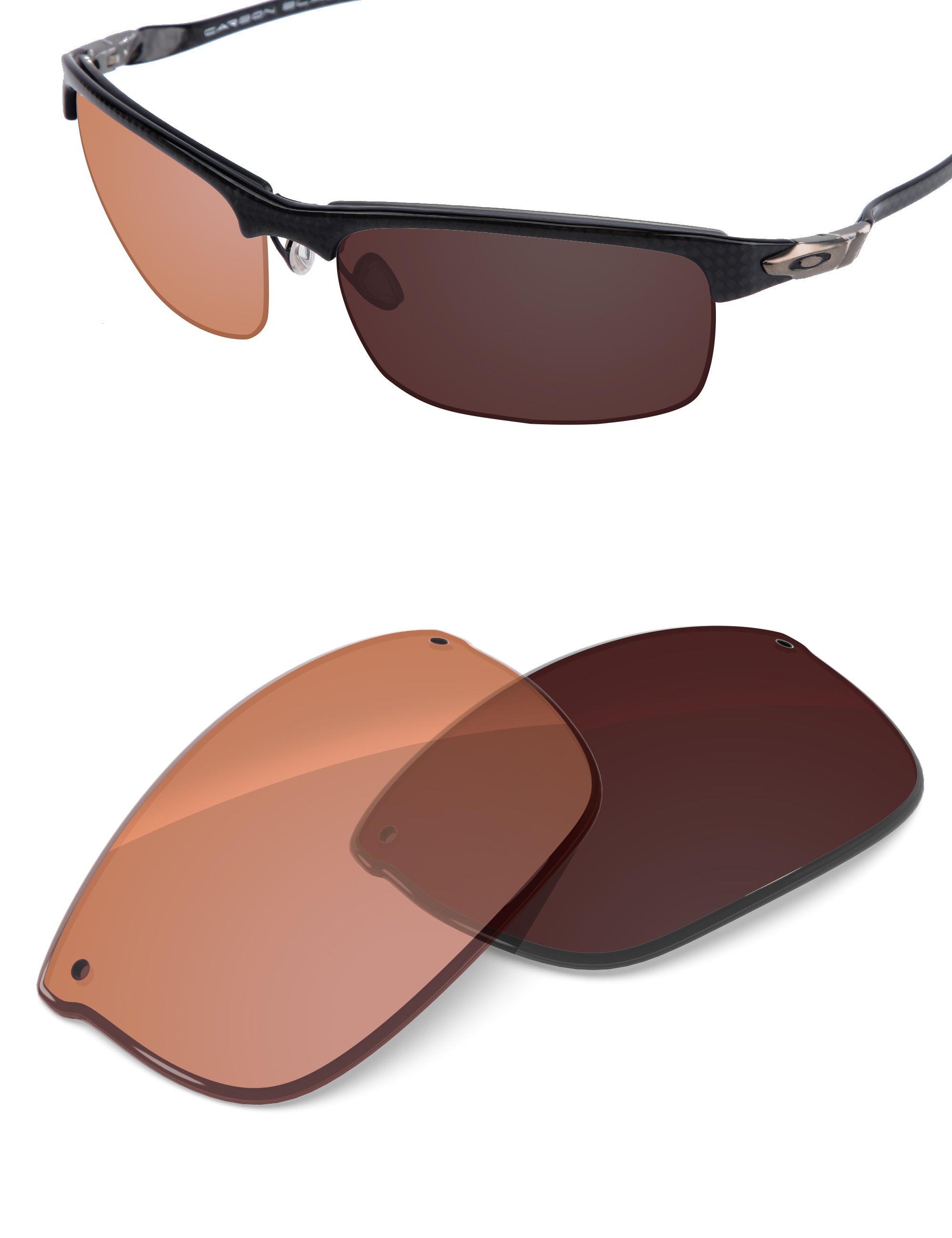 Orange Tint Photochromic-Non-Polarized