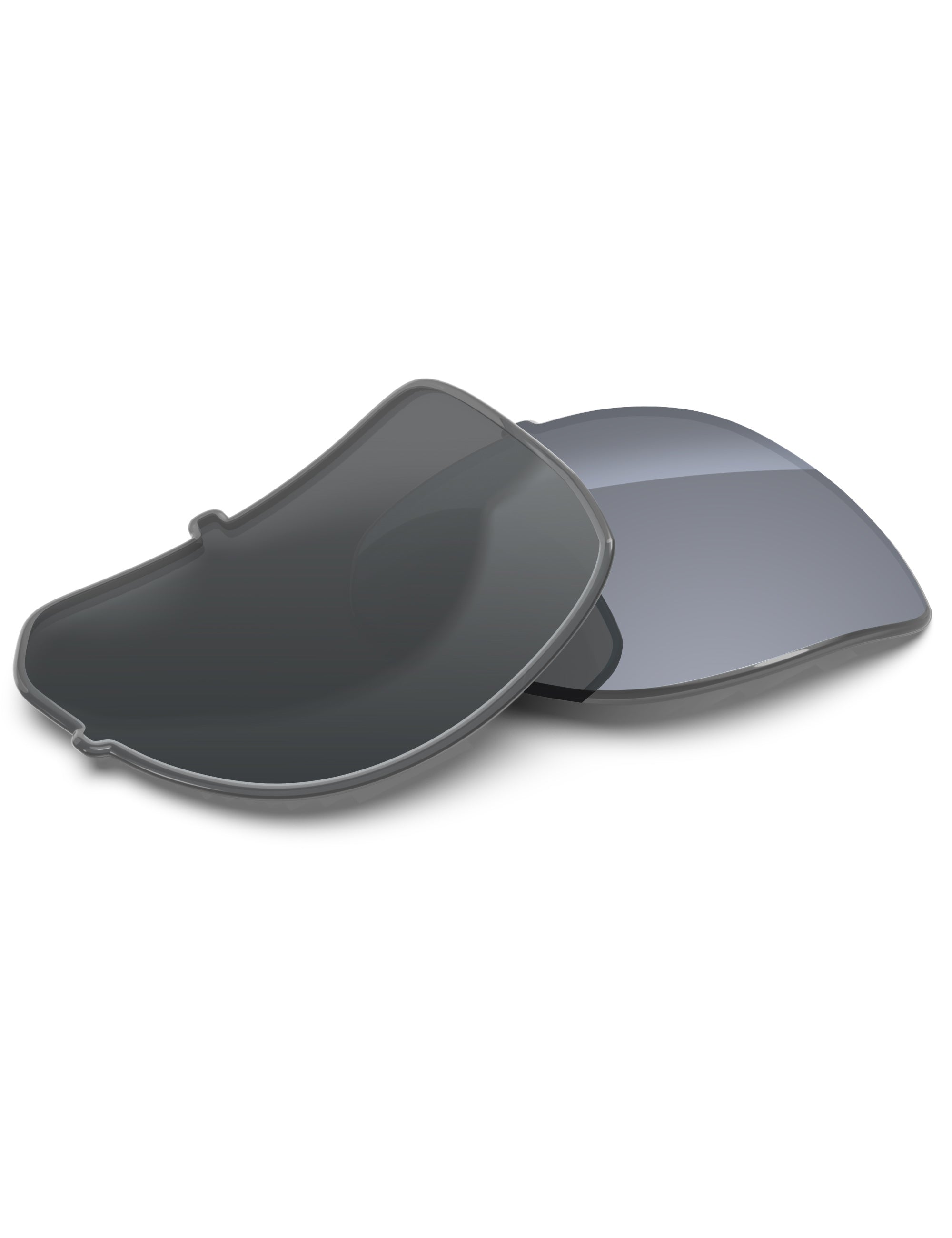Silver Metallic FlashMirror™-Non-Polarized