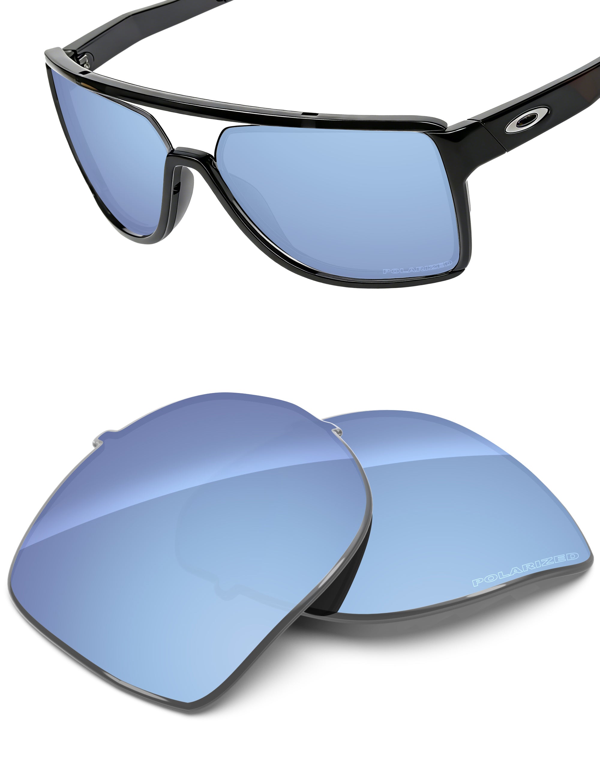 Aqua Blue FlashMirror™-Polarized