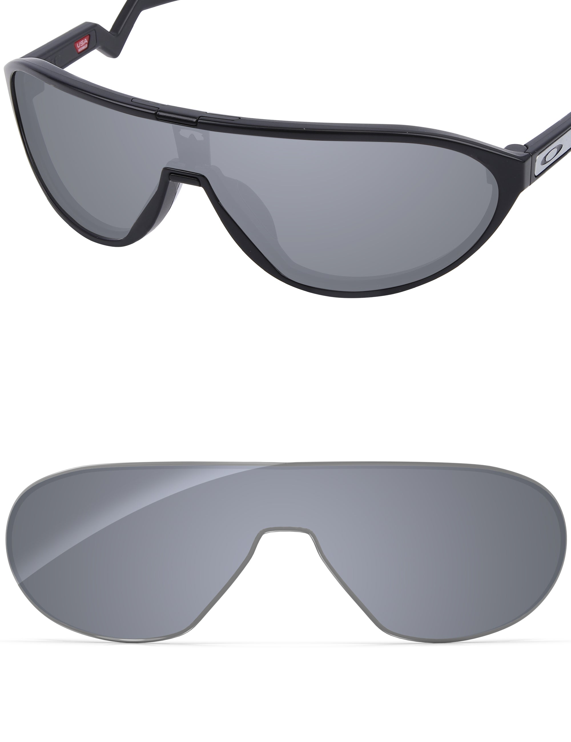Silver Metallic FlashMirror™-Non-Polarized
