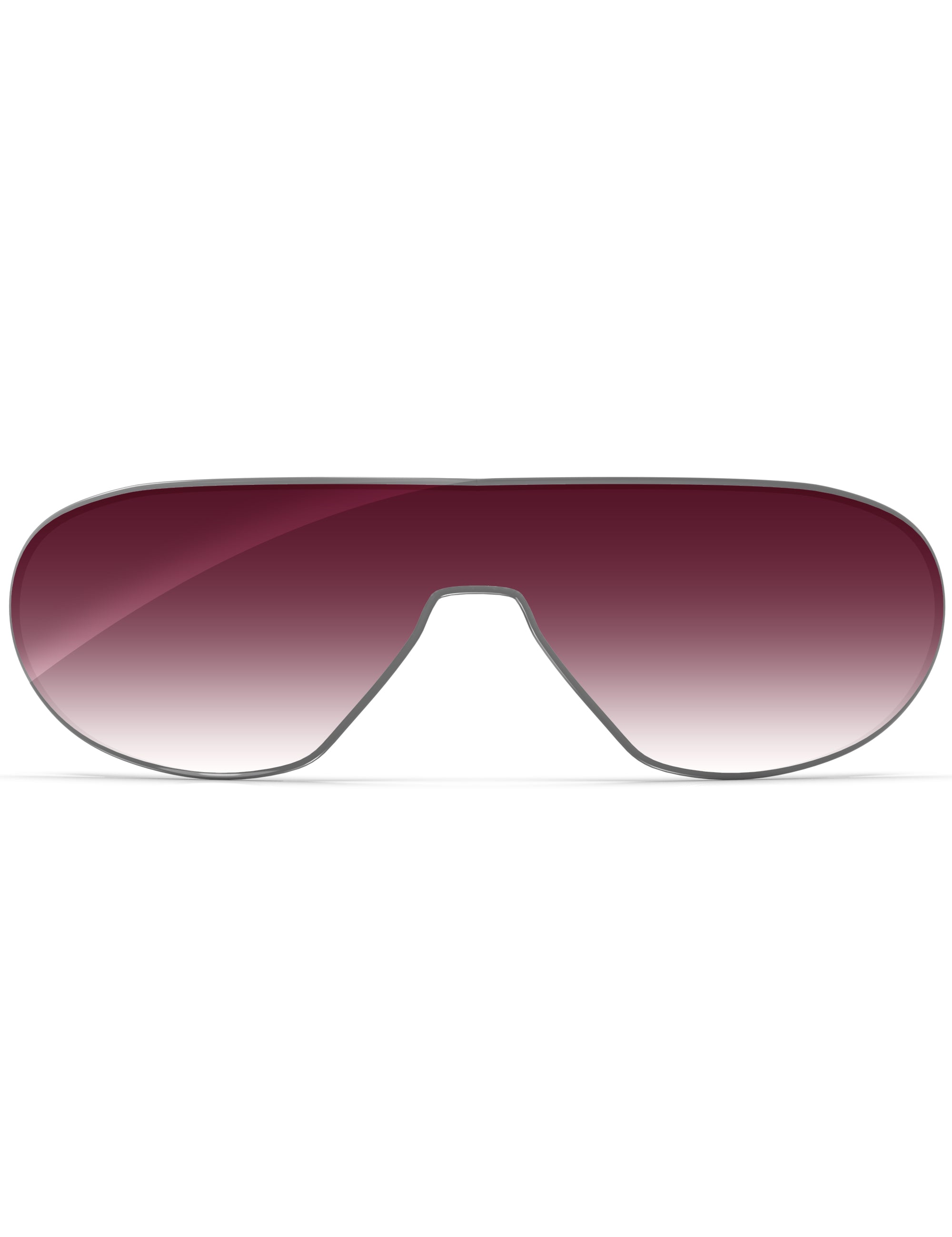 Wine Red Gradient-Non-Polarized