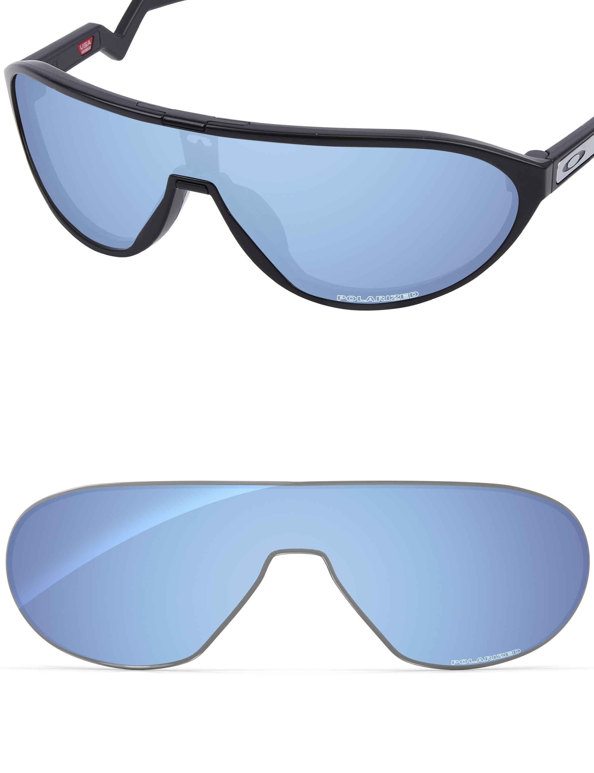Aqua Blue FlashMirror™-Polarized