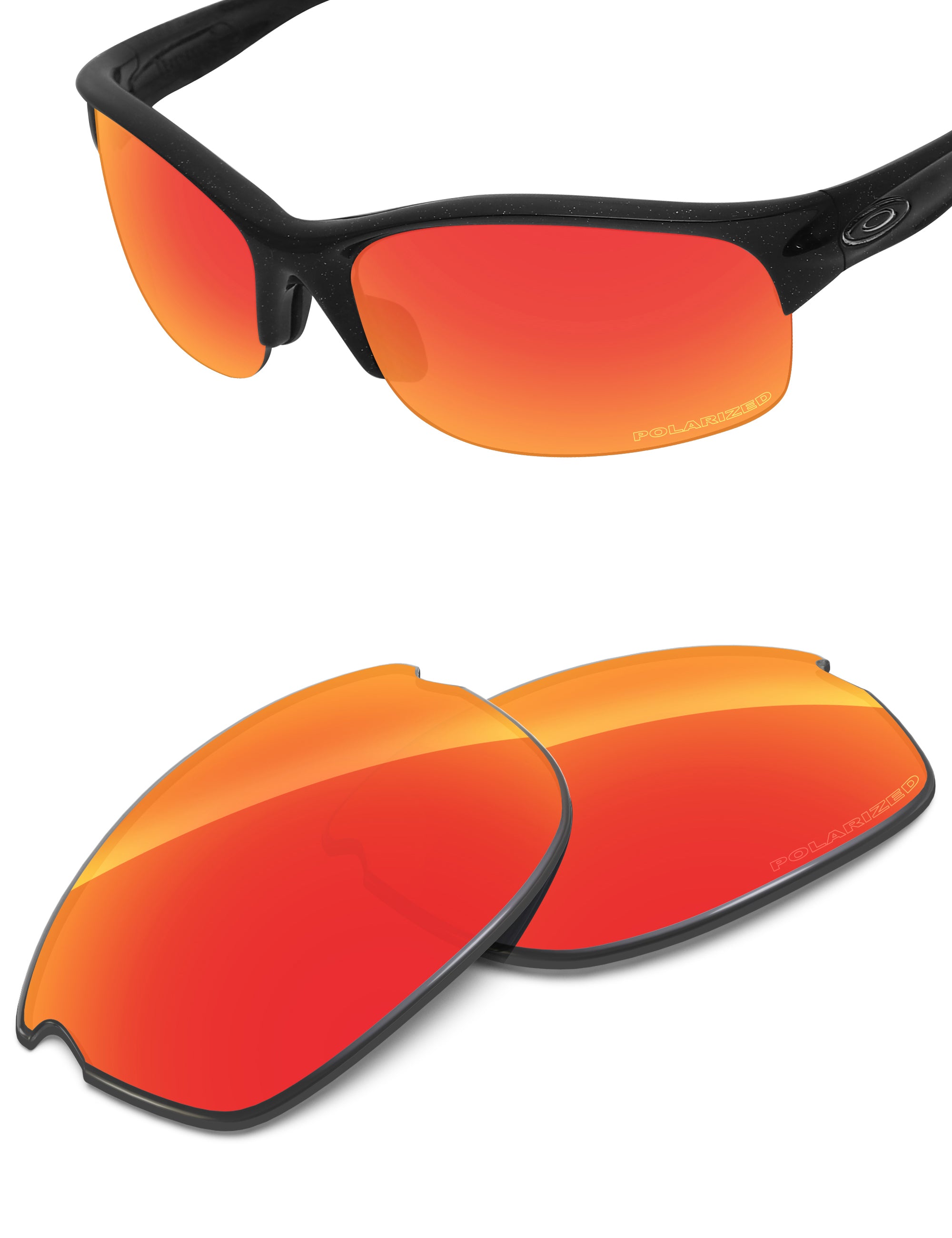 Fire Red FlashMirror™-Polarized