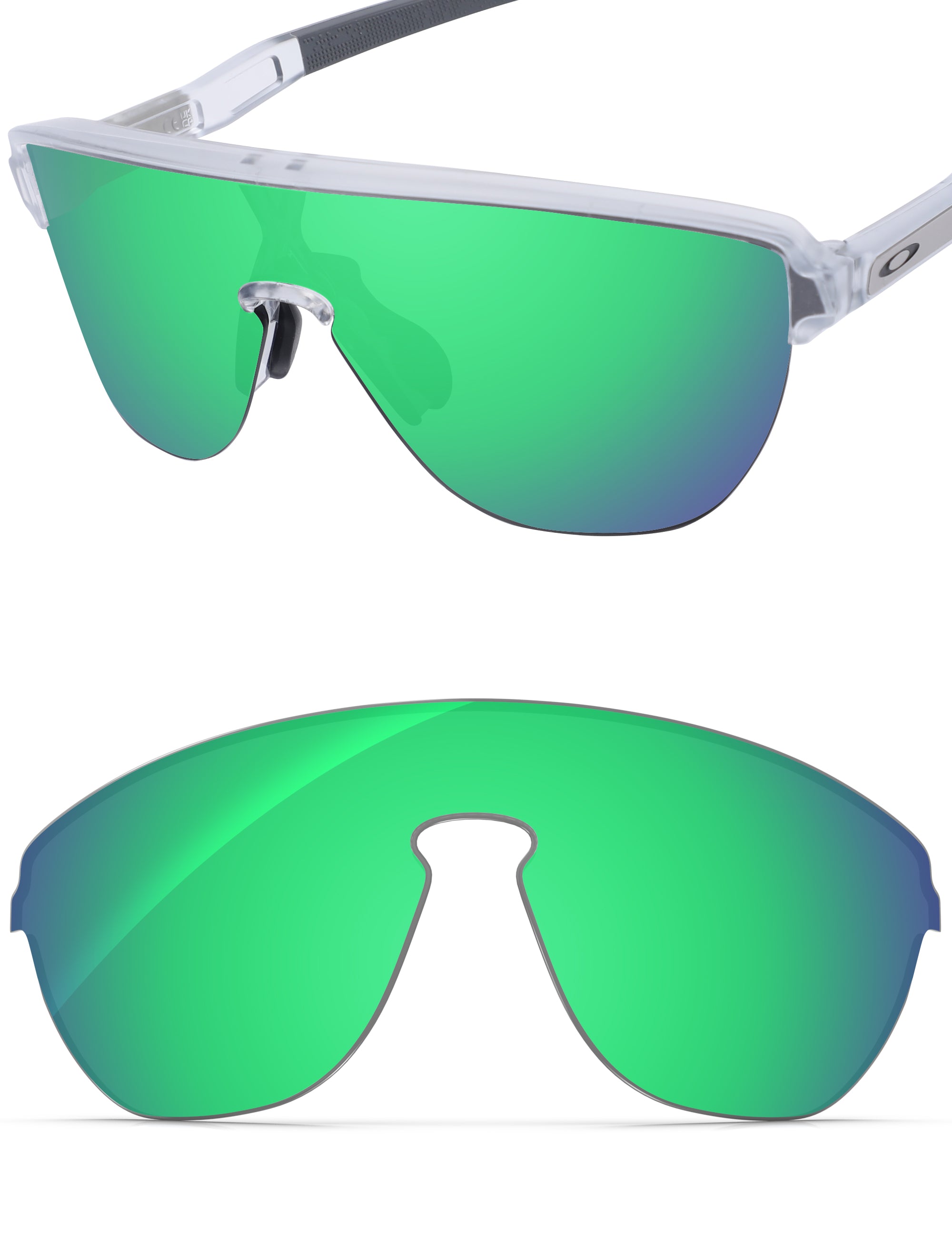 Emerald Green FlashMirror™-Non-Polarized