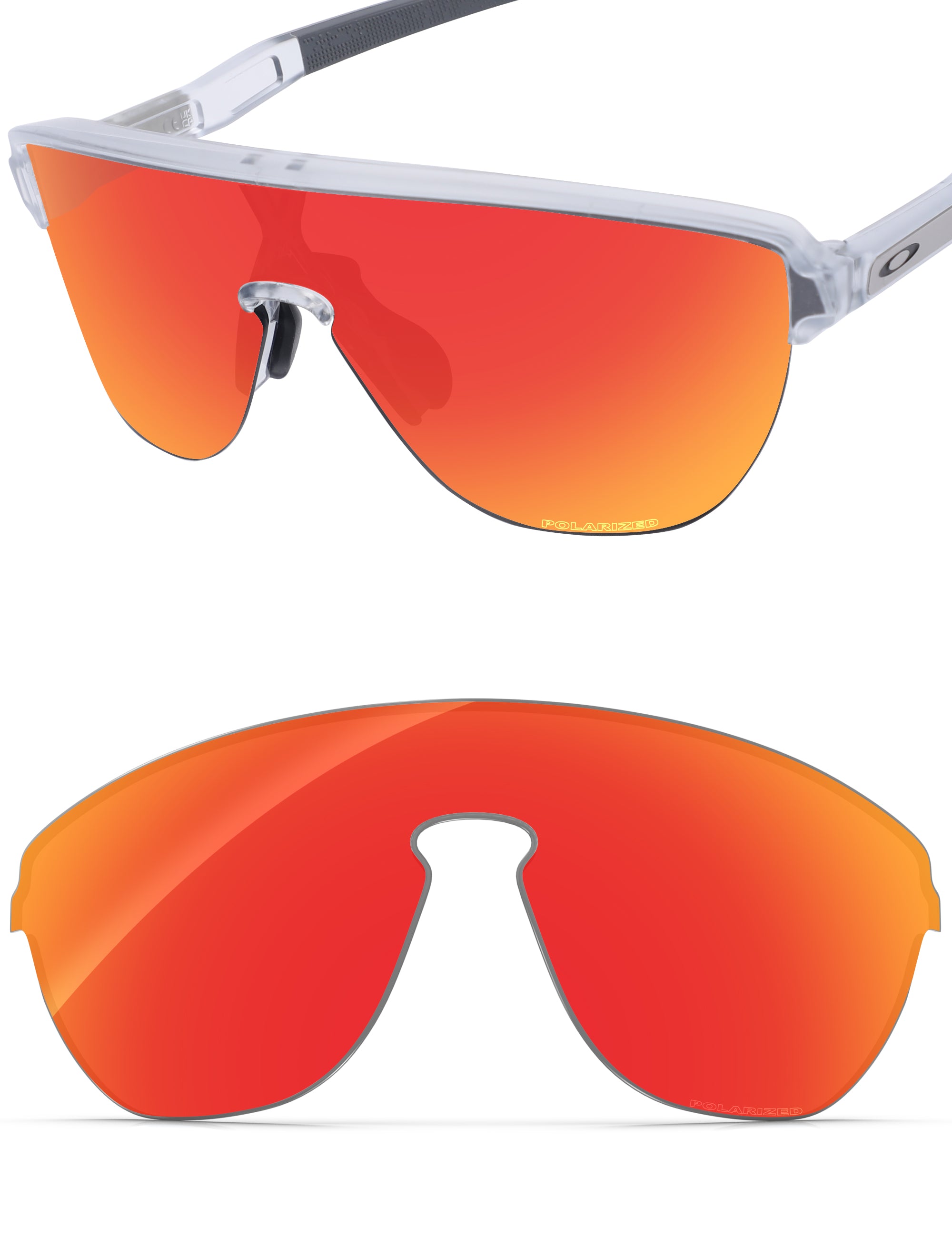 Fire Red FlashMirror™-Polarized