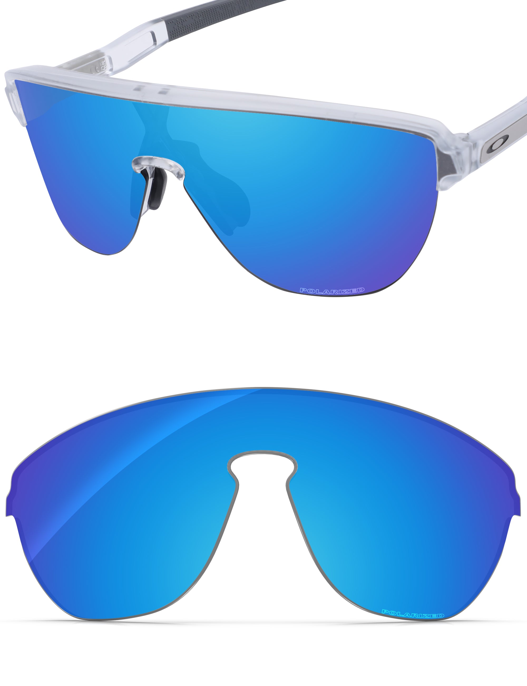 Sky Blue FlashMirror™-Polarized