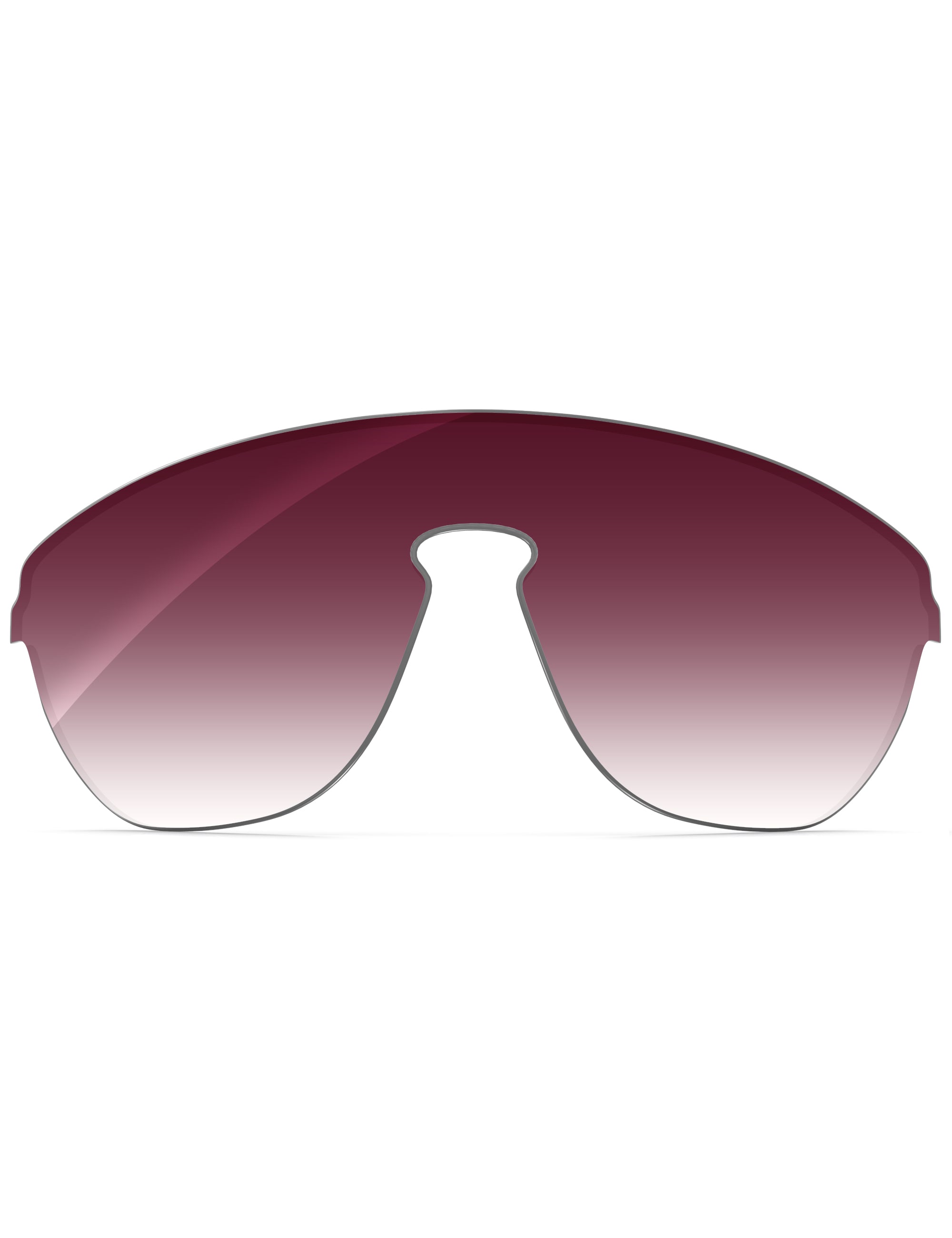 Wine Red Gradient-Non-Polarized