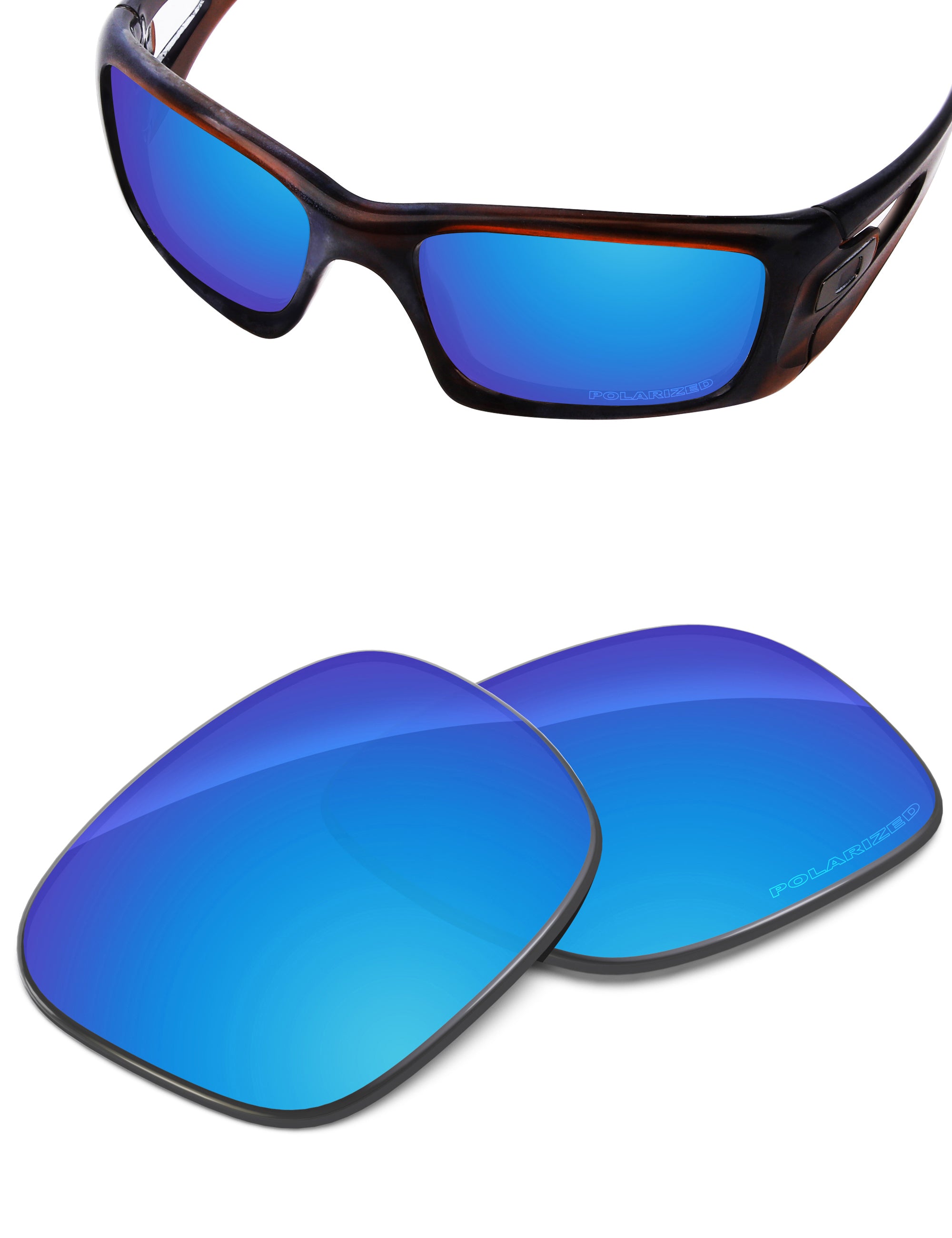 Sky Blue FlashMirror™-Polarized