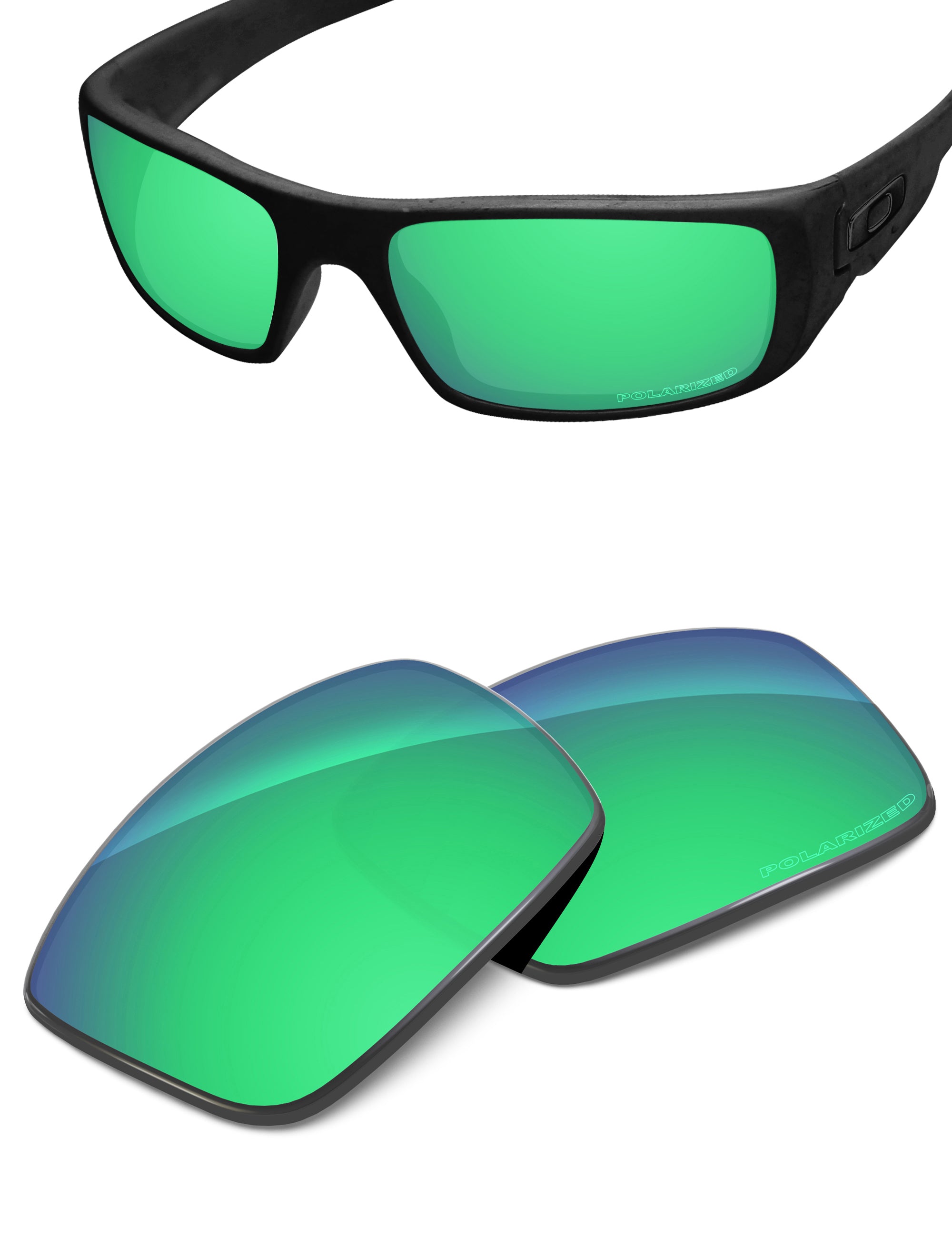 Emerald Green FlashMirror™-Polarized