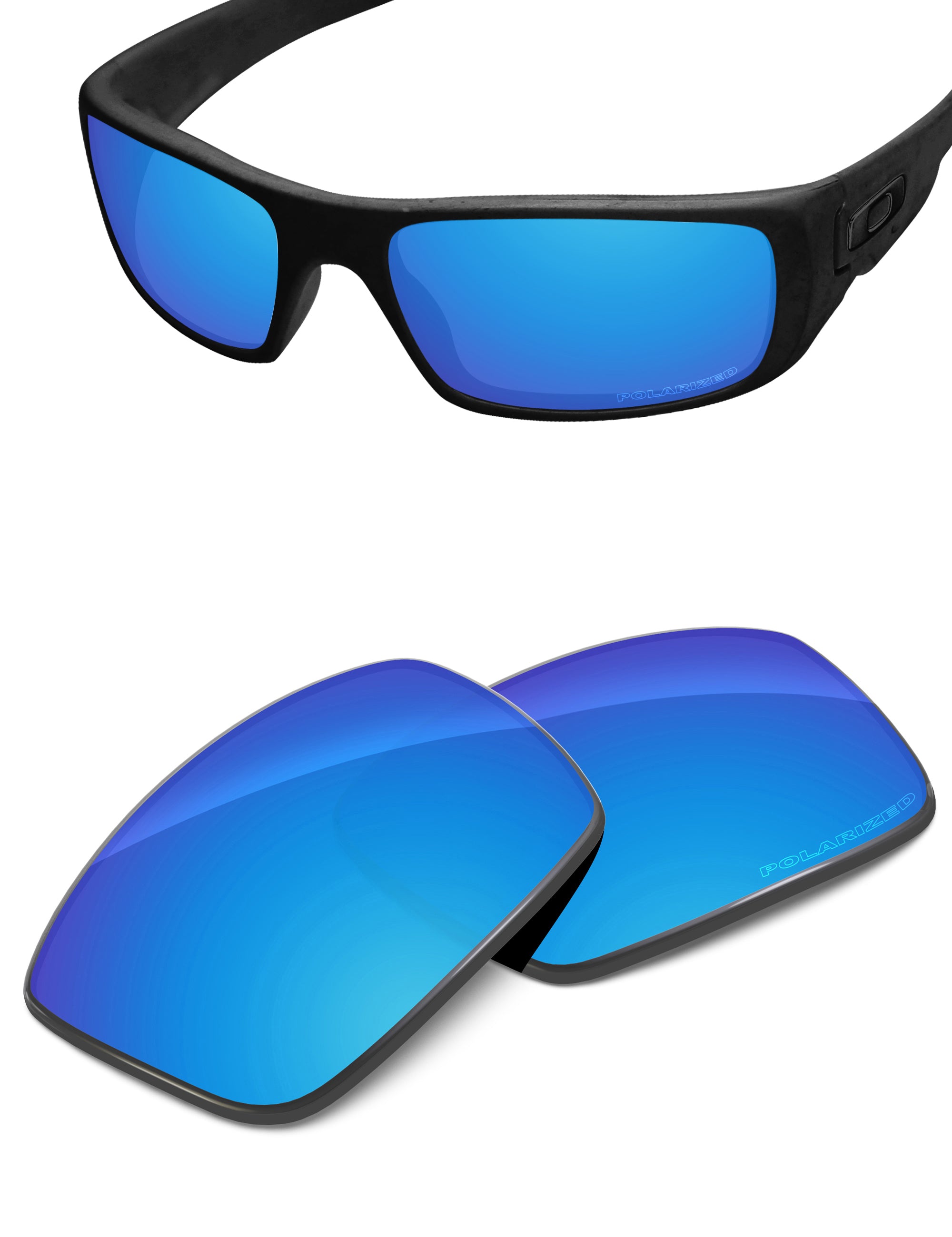 Sky Blue FlashMirror™-Polarized