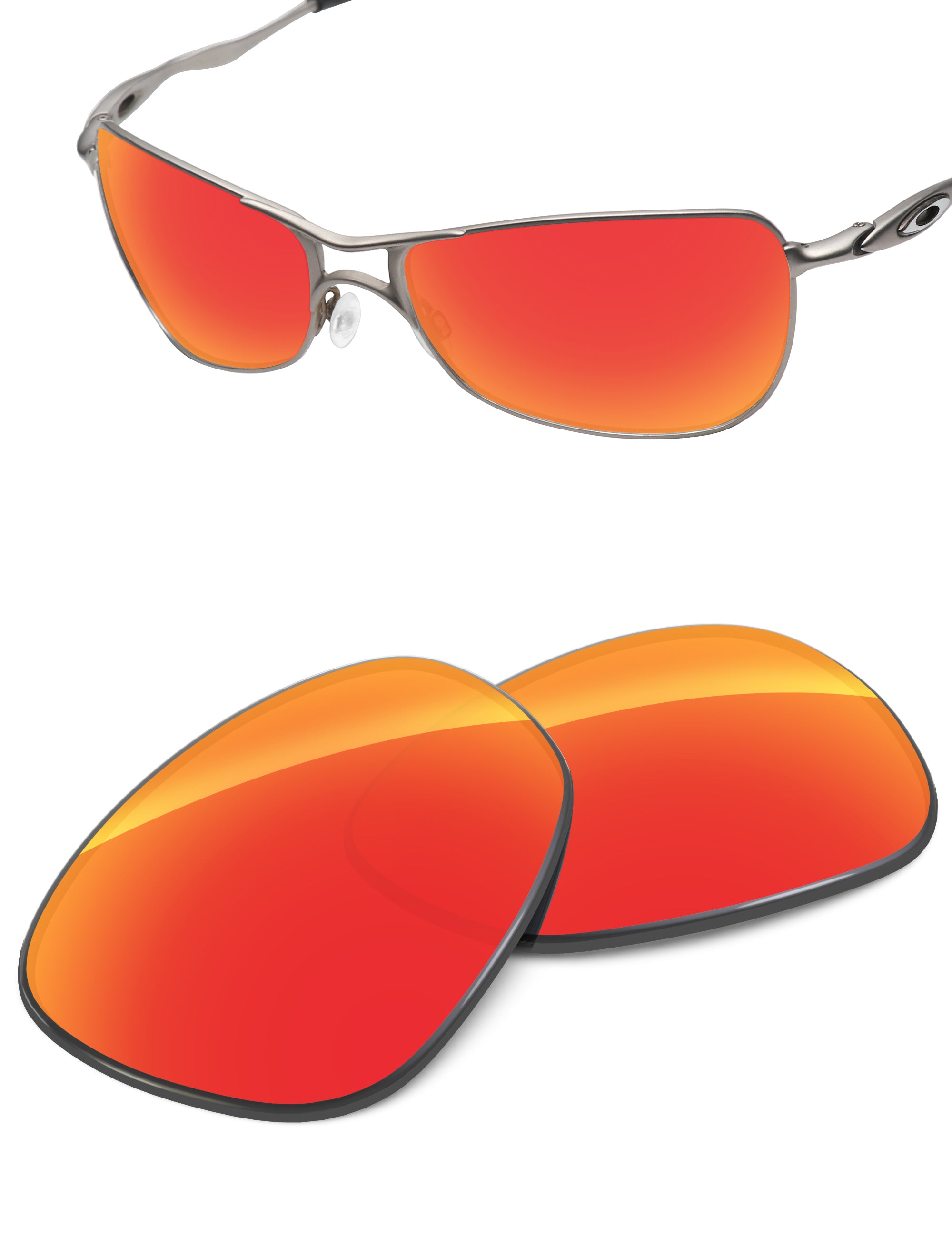 Fire Red FlashMirror™-Non-Polarized