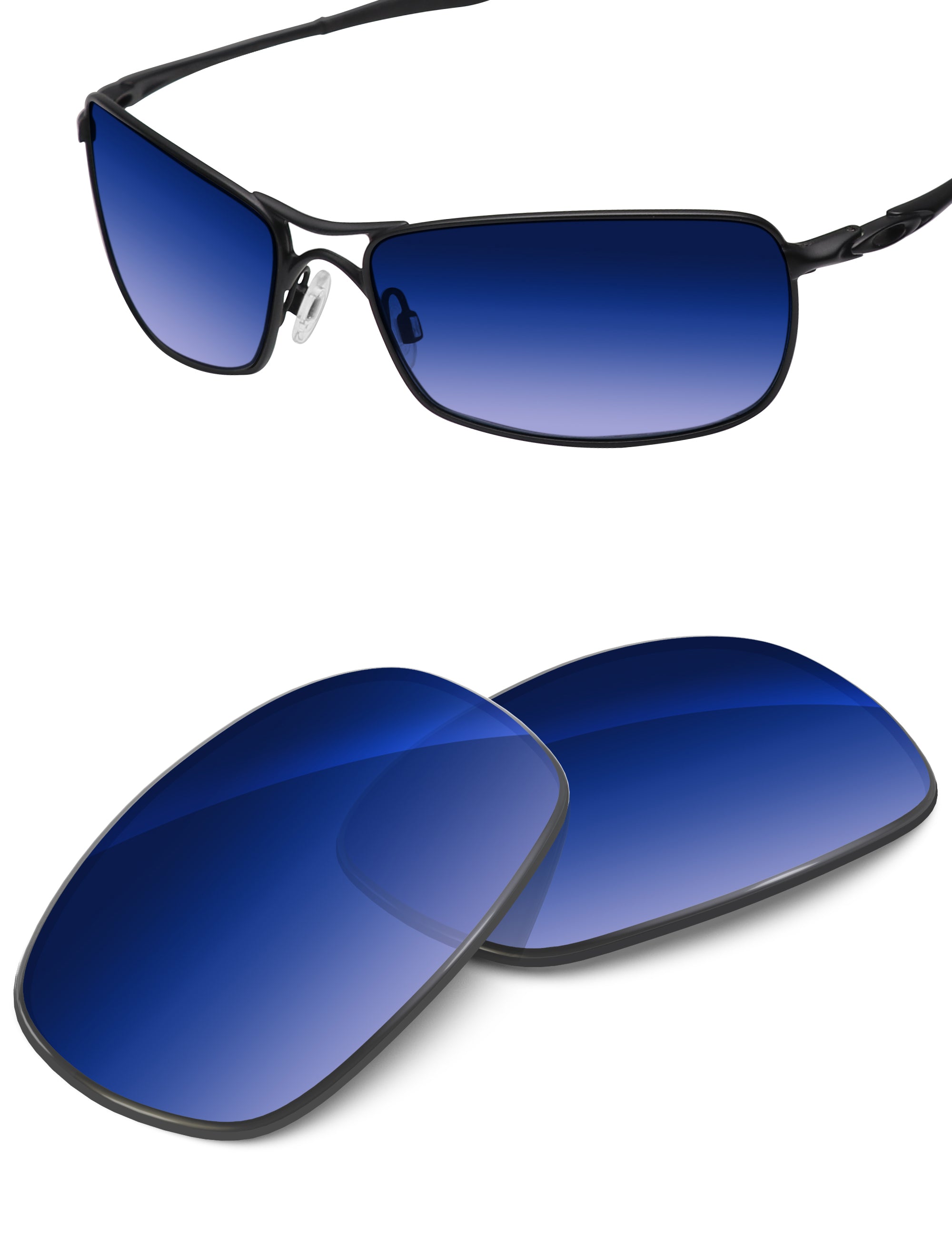 Aqua Blue Gradient-Non-Polarized