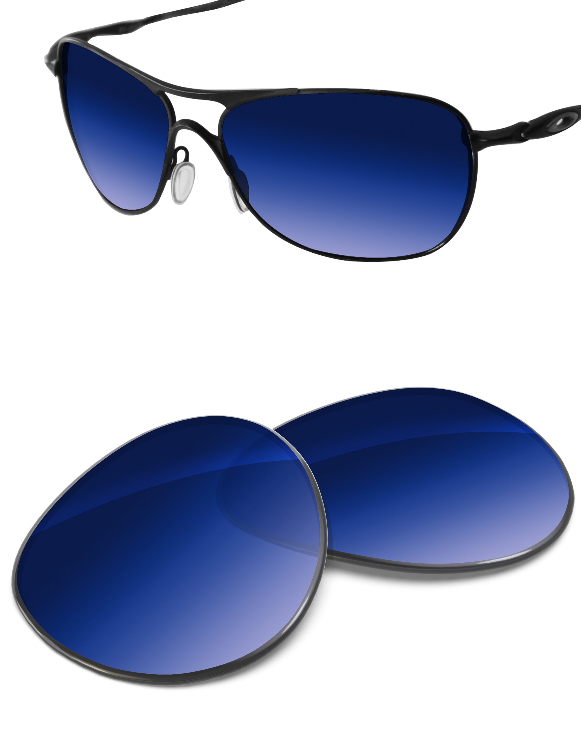 Aqua Blue Gradient-Non-Polarized