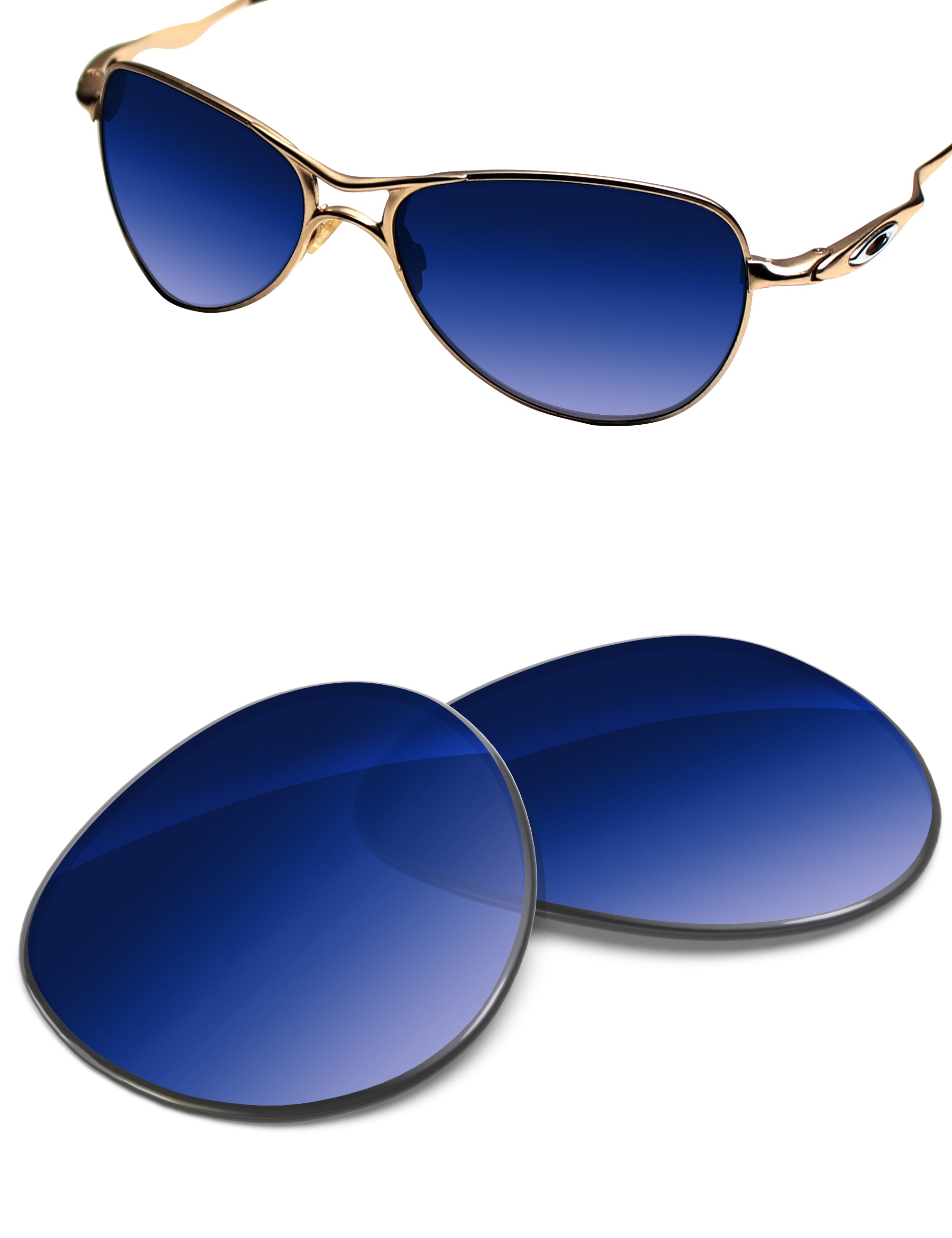 Aqua Blue Gradient-Non-Polarized
