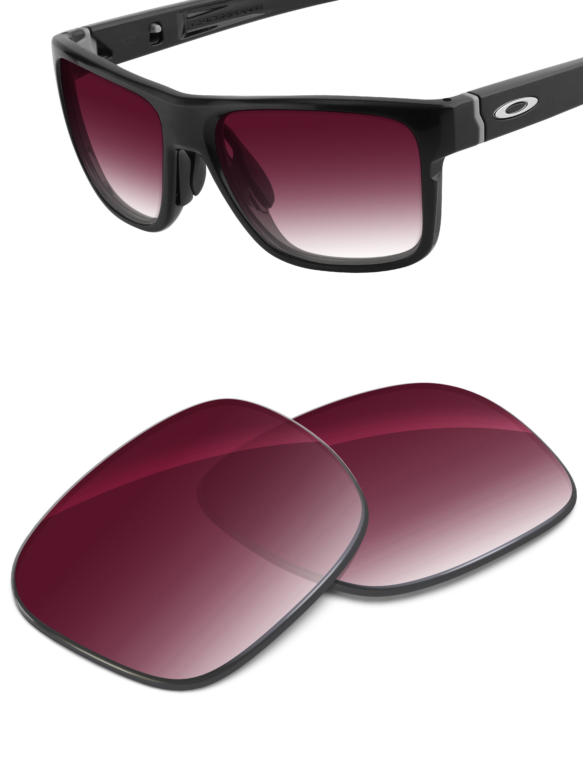 Wine Red Gradient-Non-Polarized