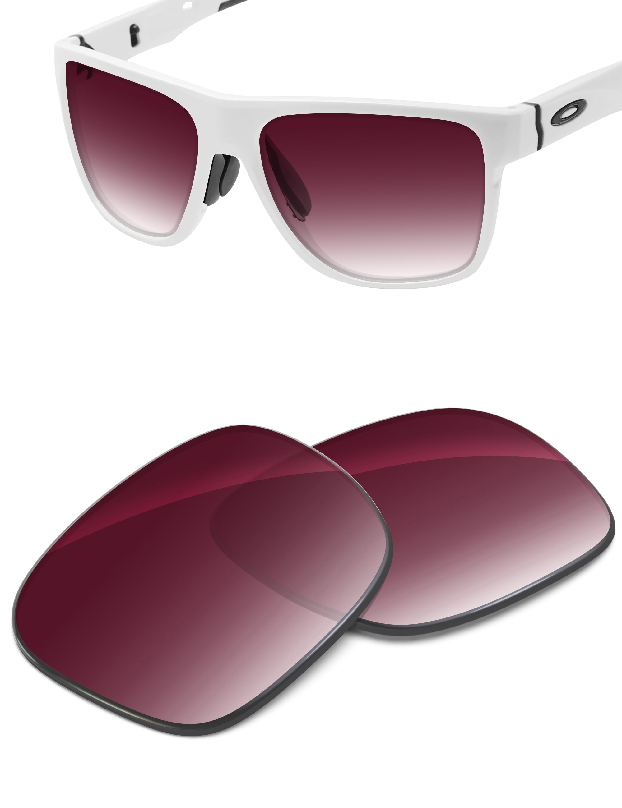 Wine Red Gradient-Non-Polarized