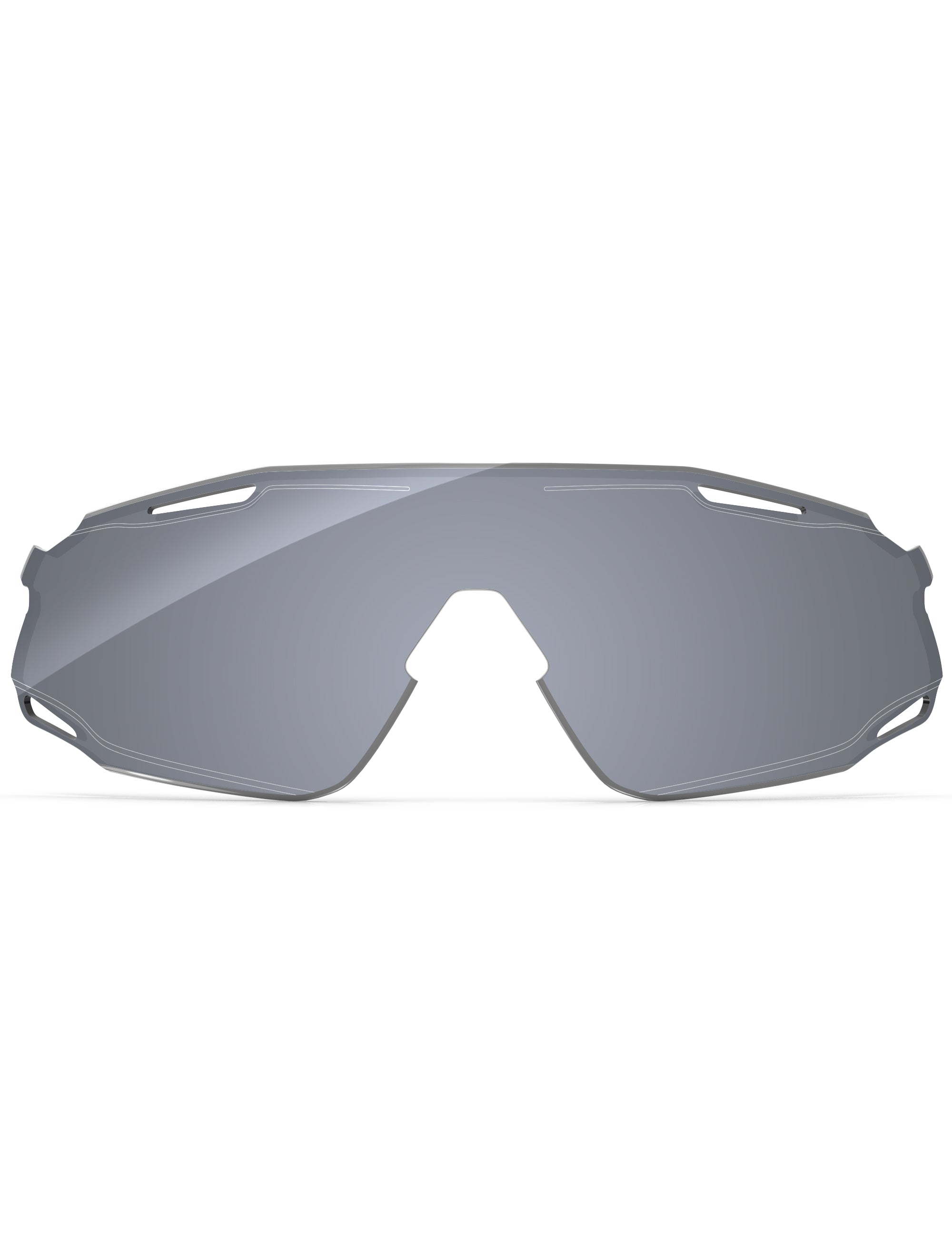 Silver Metallic FlashMirror™-Non-Polarized