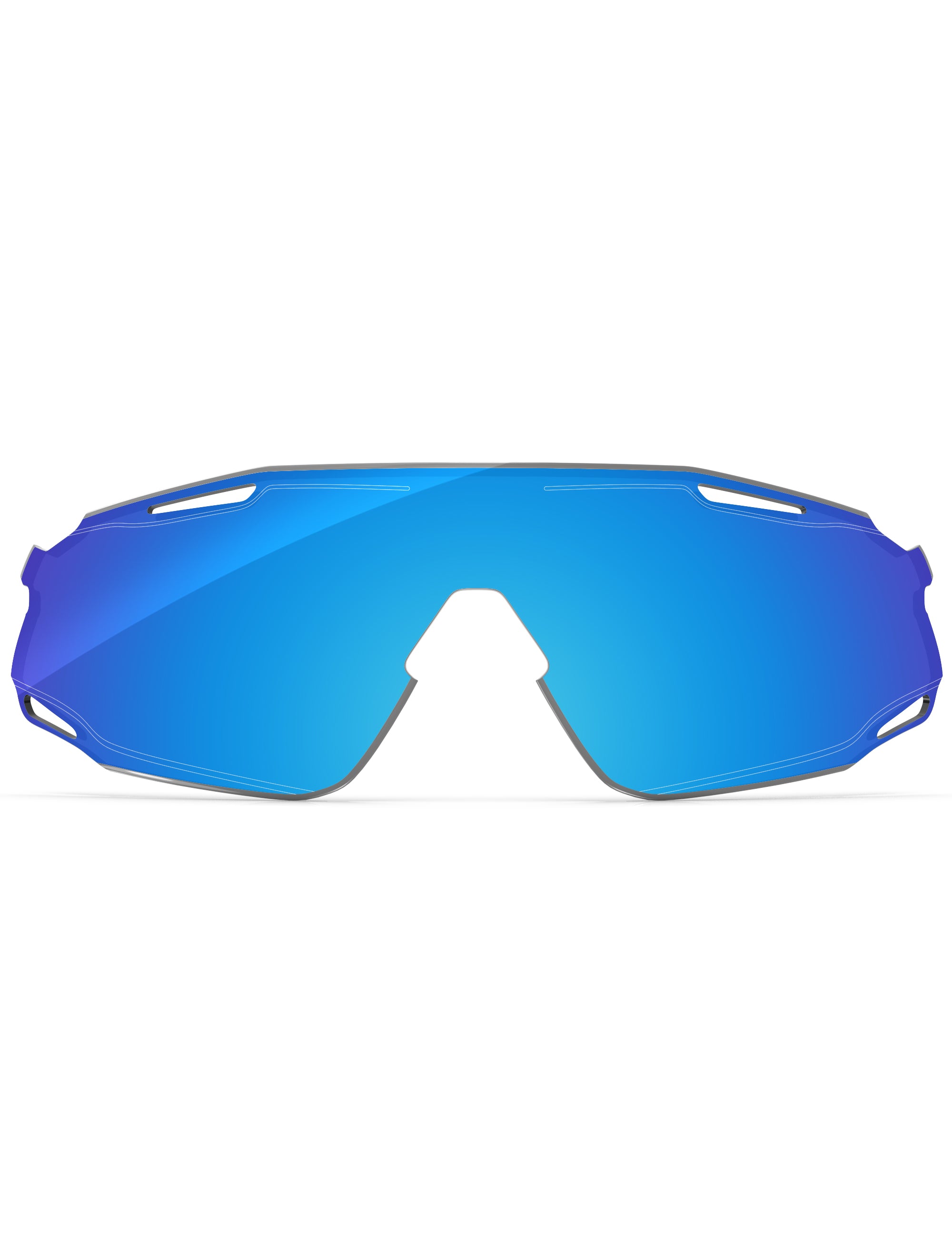Sky Blue FlashMirror™-Non-Polarized
