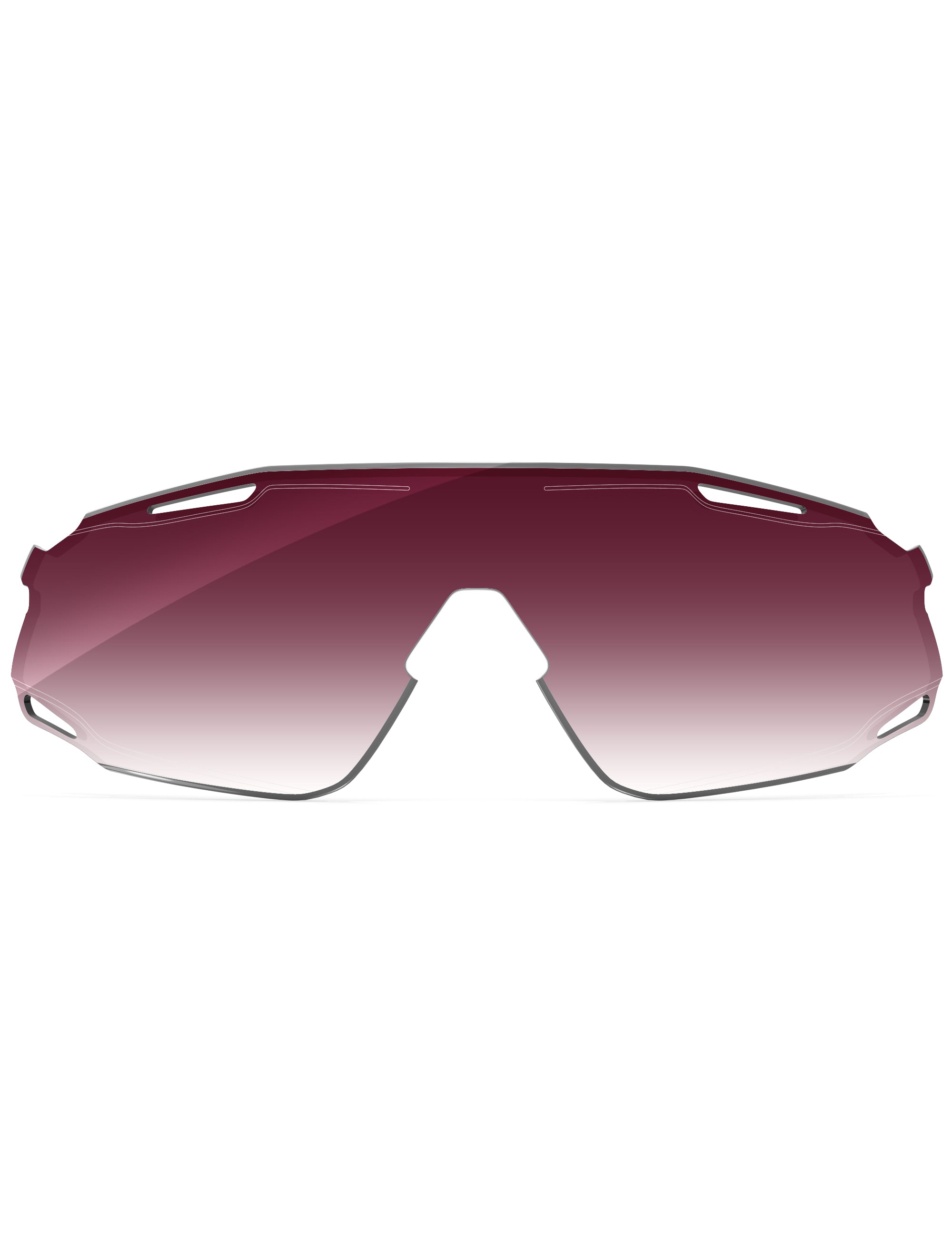 Wine Red Gradient-Non-Polarized