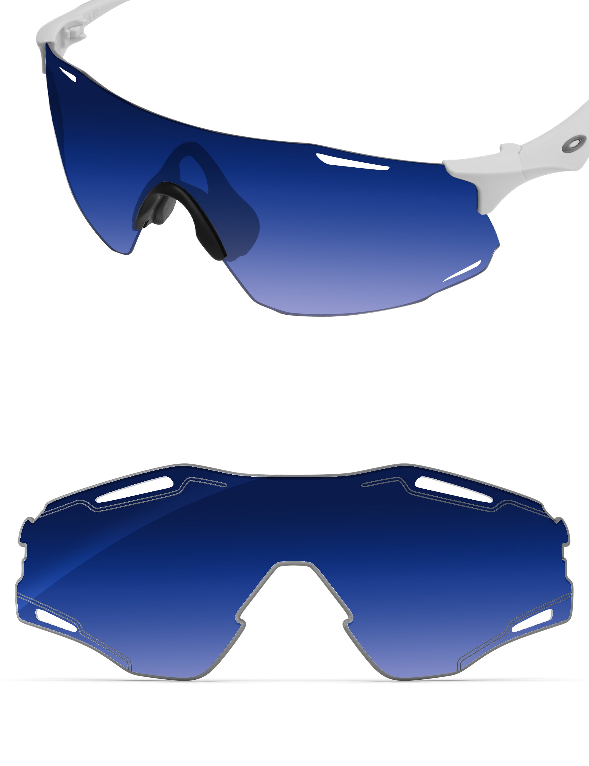 Aqua Blue Gradient-Non-Polarized
