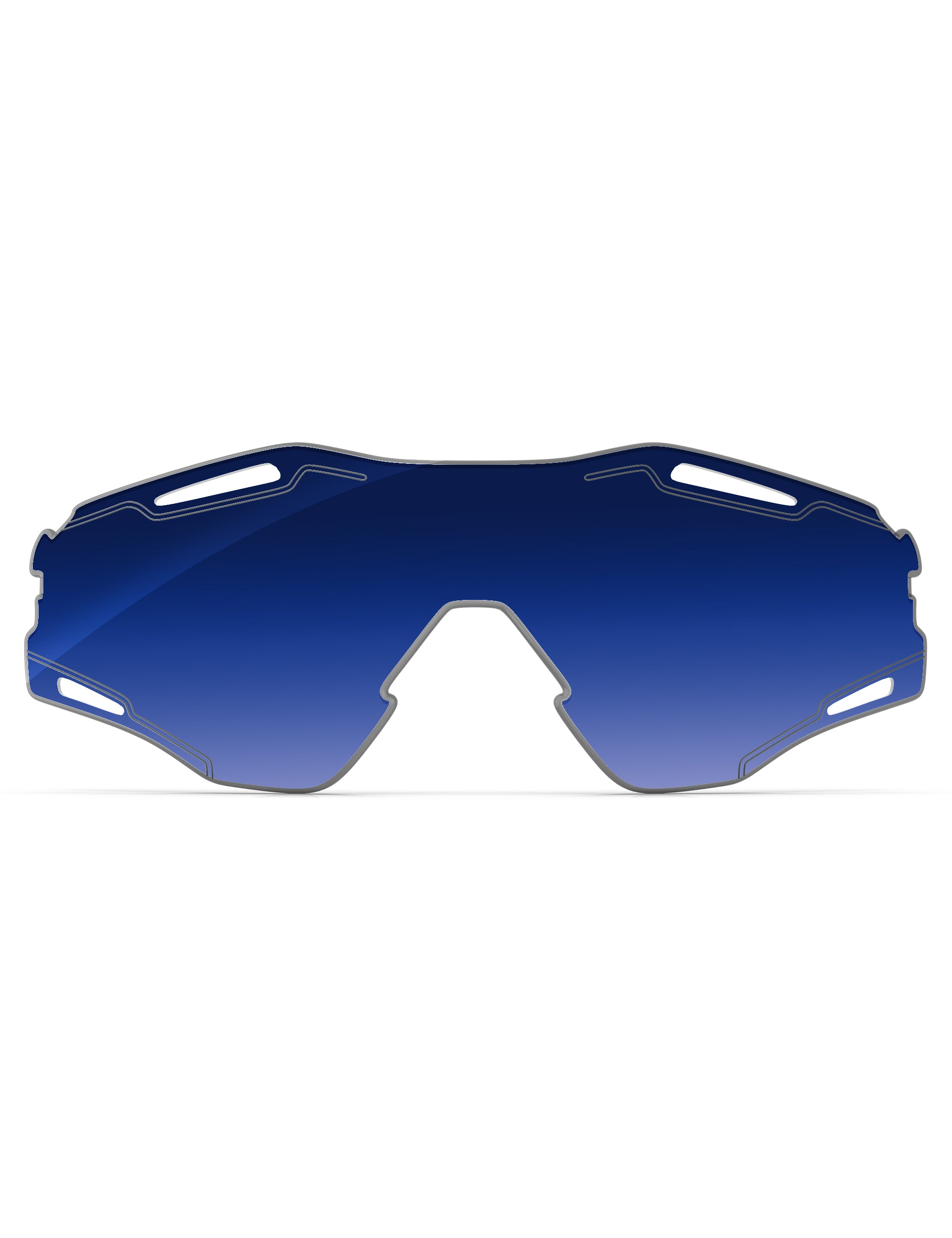 Aqua Blue Gradient-Non-Polarized