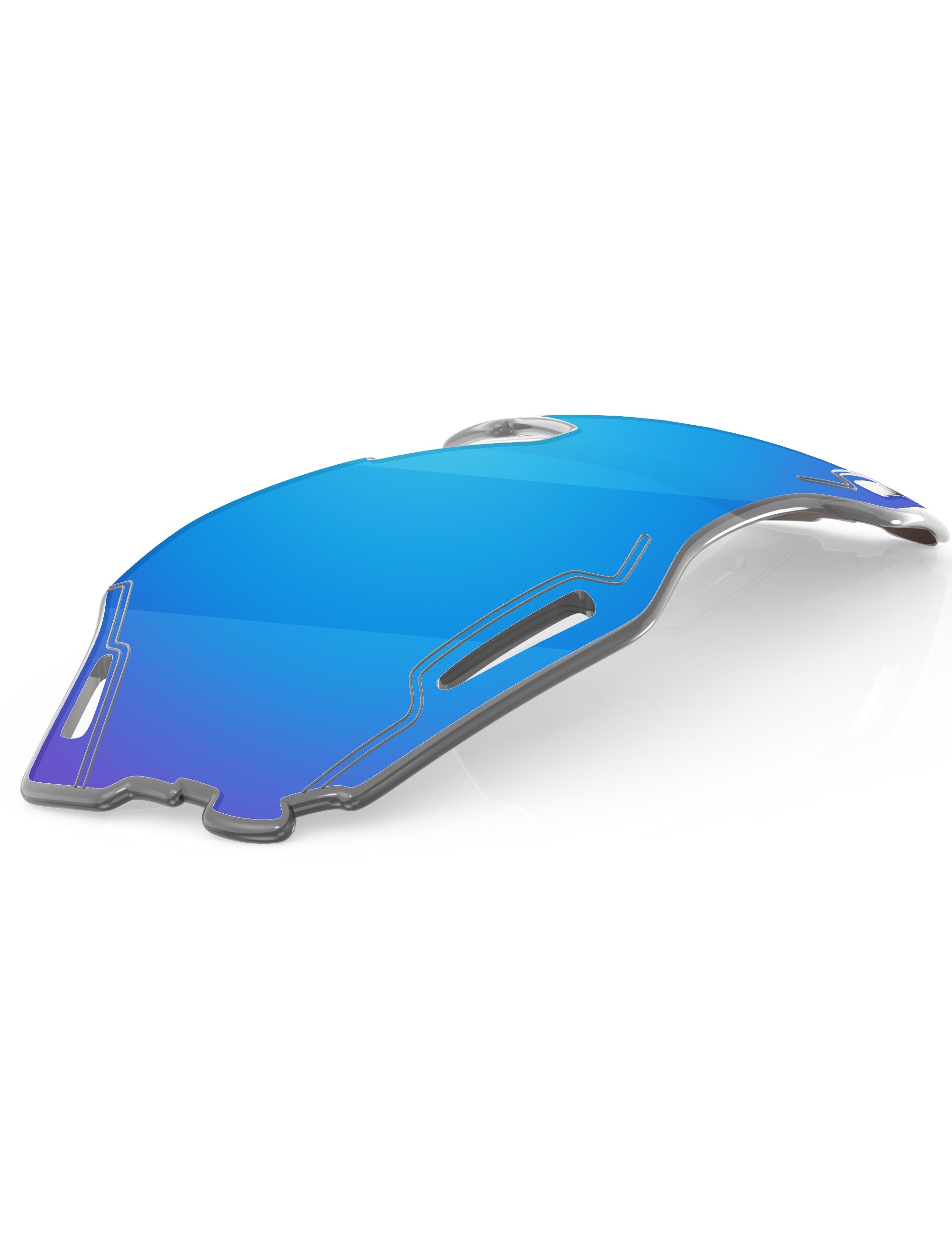 Sky Blue FlashMirror™-Non-Polarized