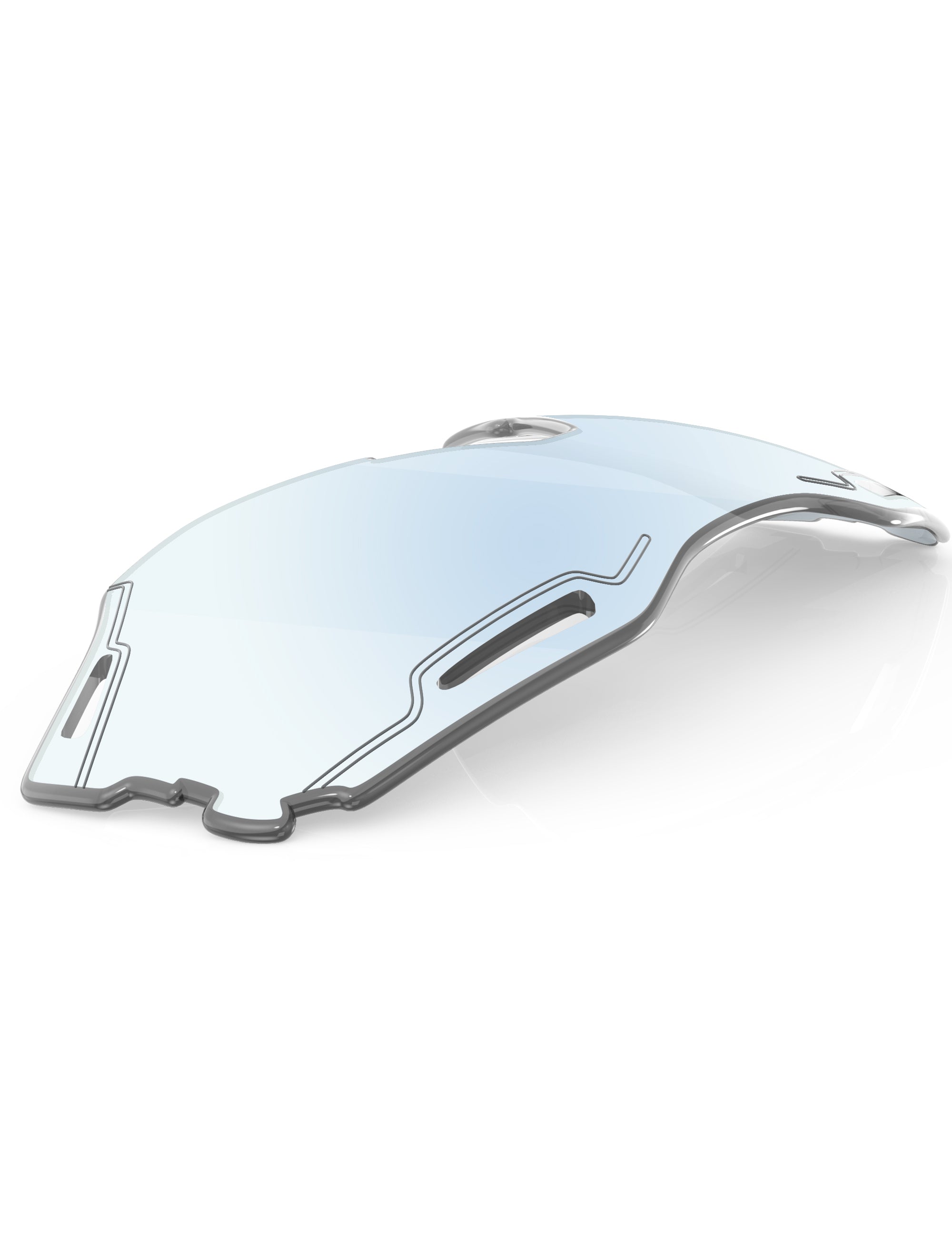 Sky Blue FlashMirror™ Photochromic-Non-Polarized
