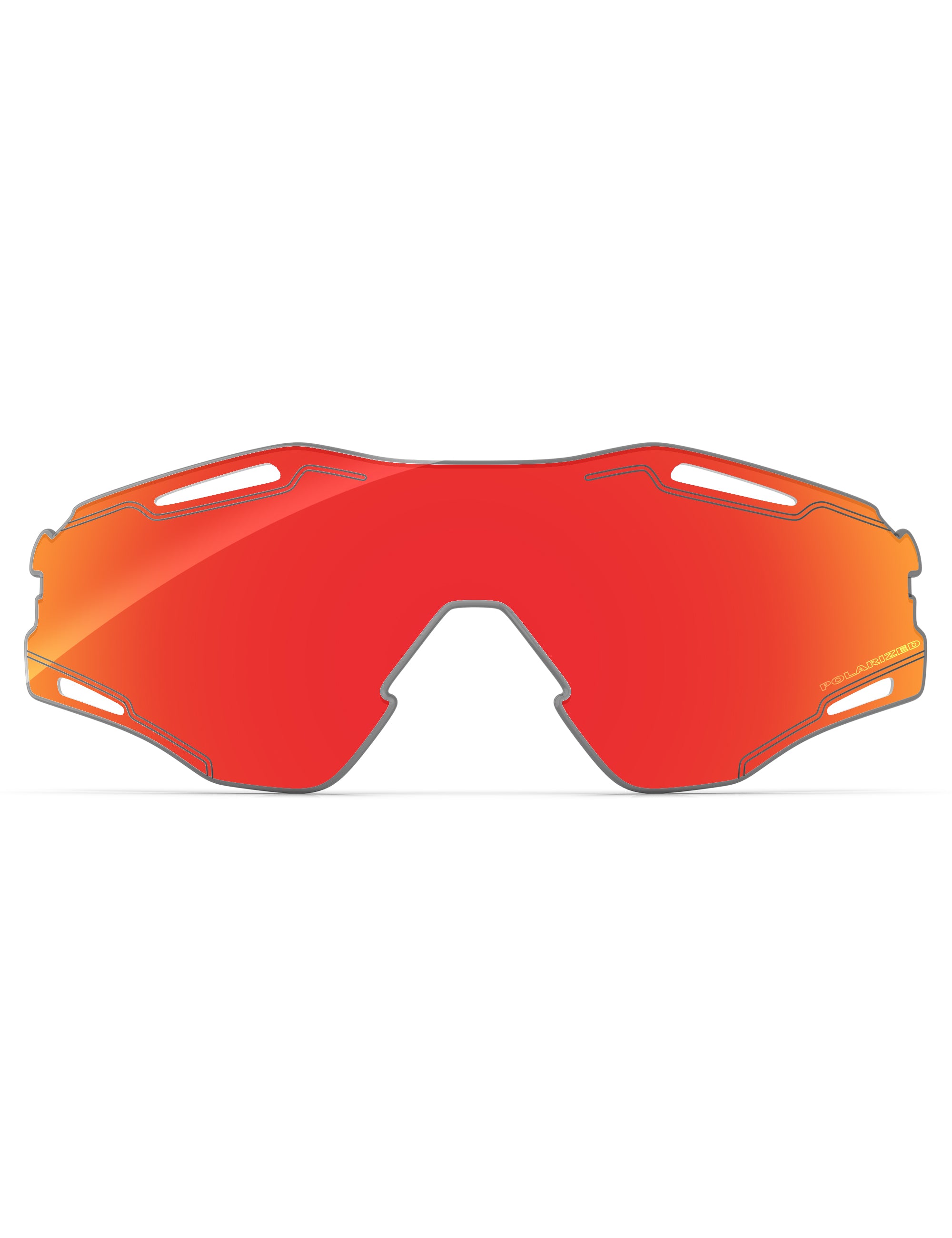 Fire Red FlashMirror™-Polarized
