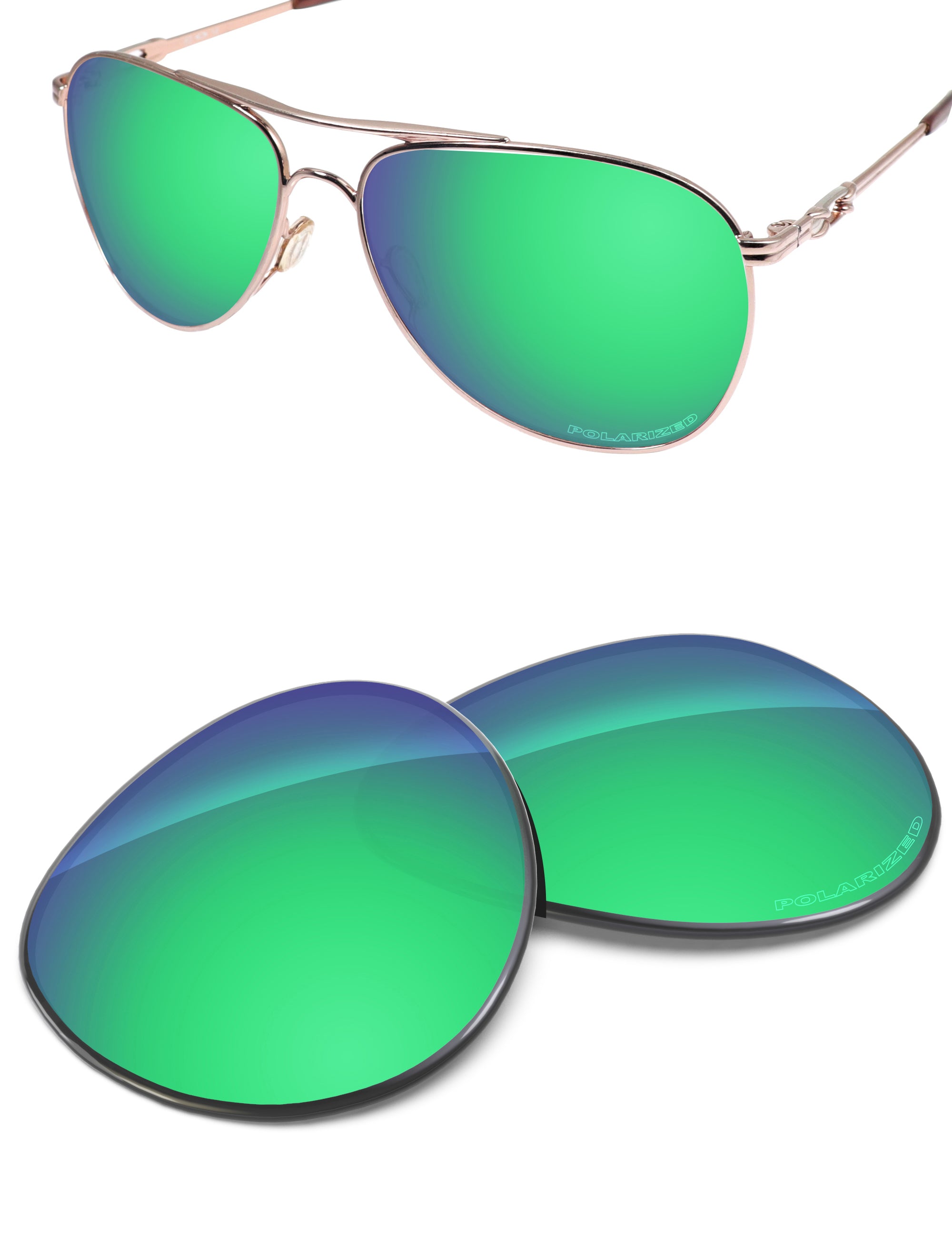 Emerald Green FlashMirror™-Polarized