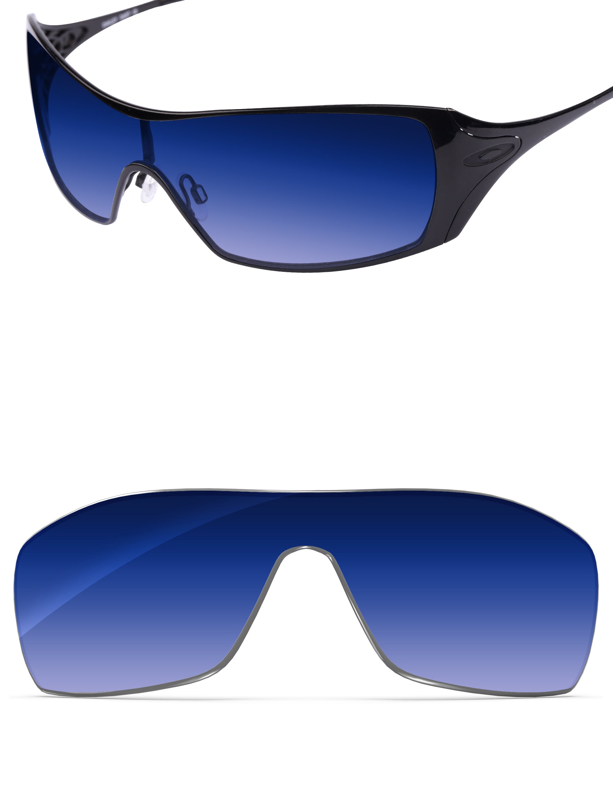 Aqua Blue Gradient-Non-Polarized