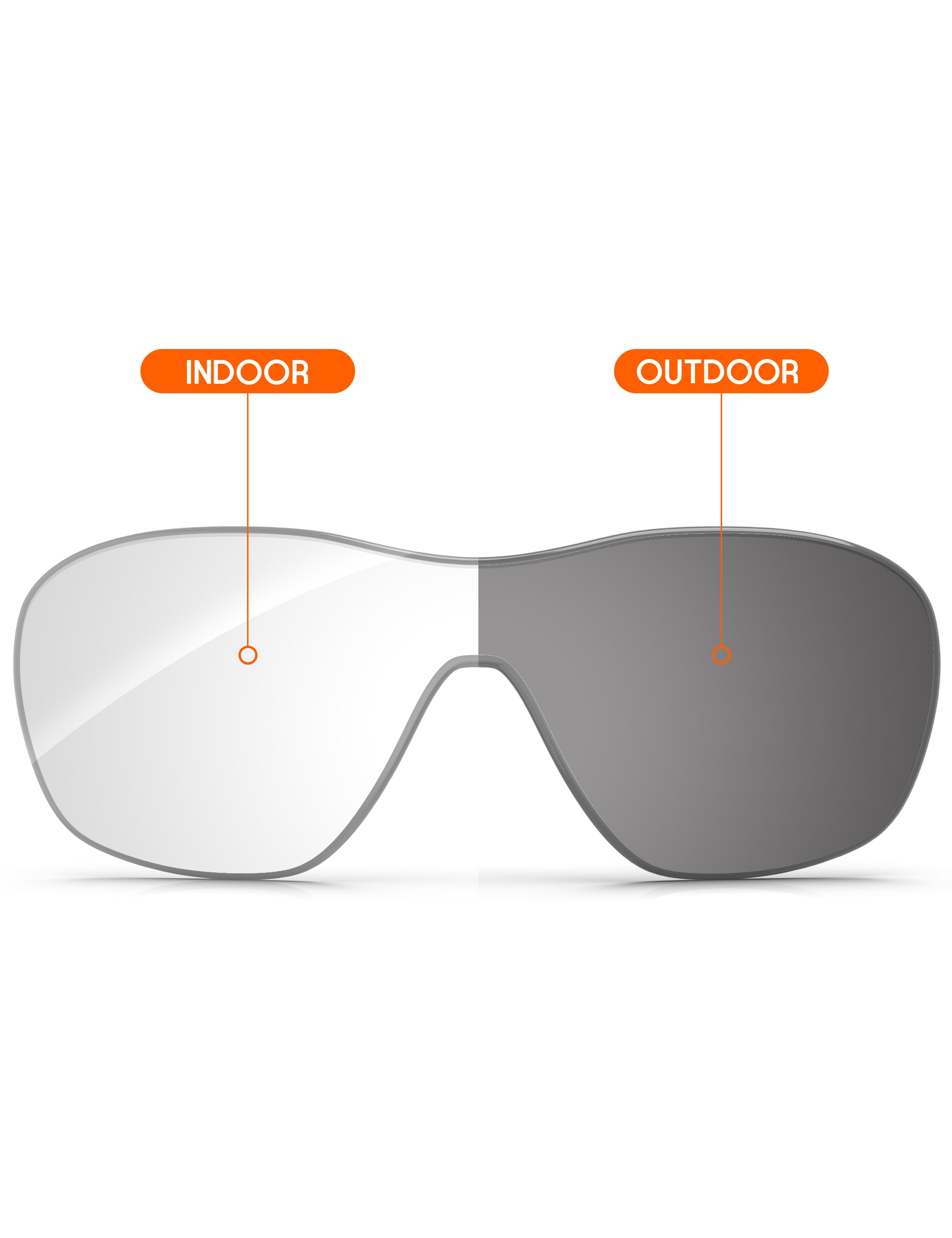 Adapt Gray Photochromic Blue Light Blocking-Non-Polarized