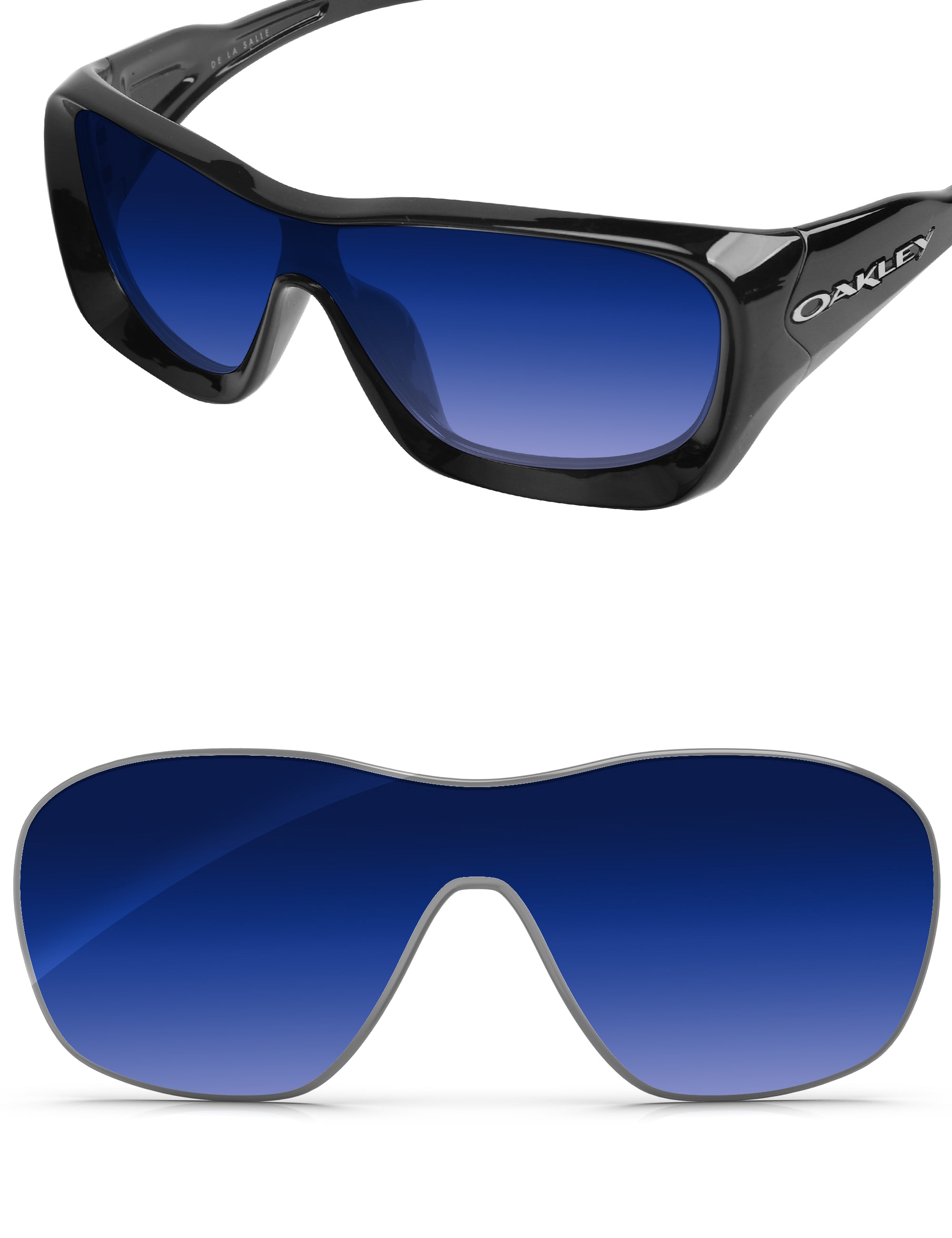 Aqua Blue Gradient-Non-Polarized