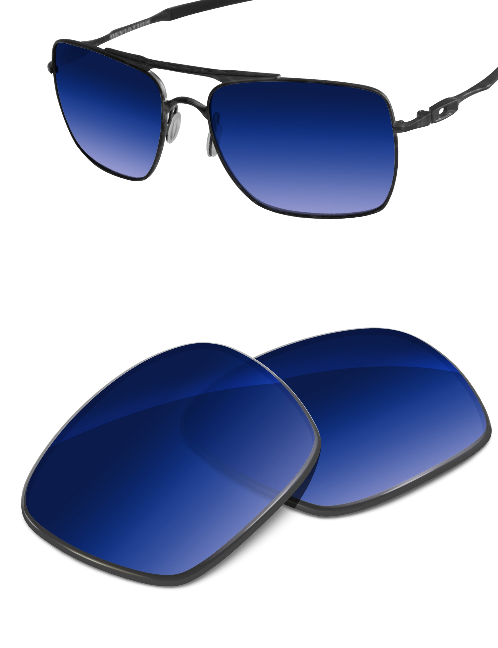 Aqua Blue Gradient-Non-Polarized