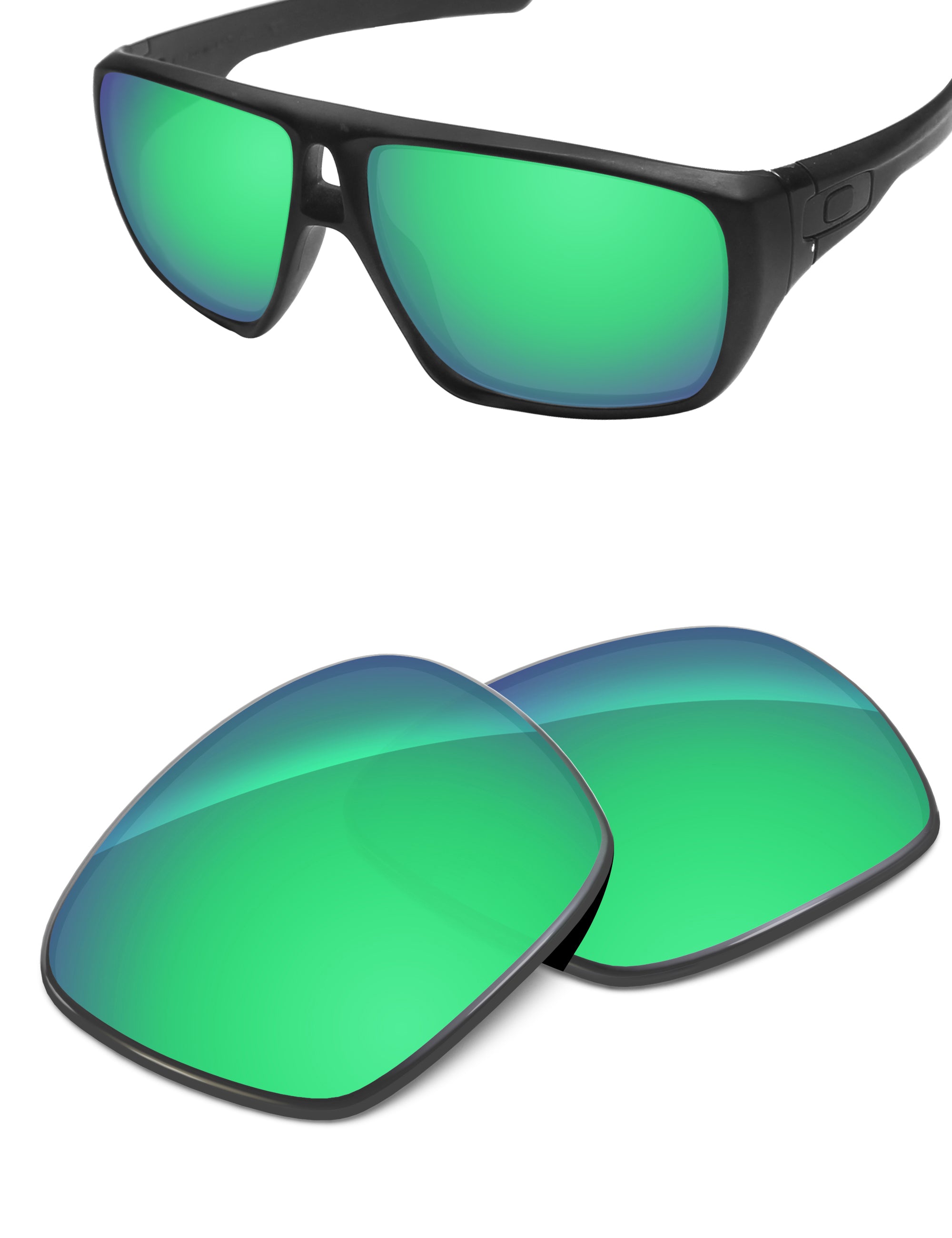 Emerald Green FlashMirror™-Non-Polarized