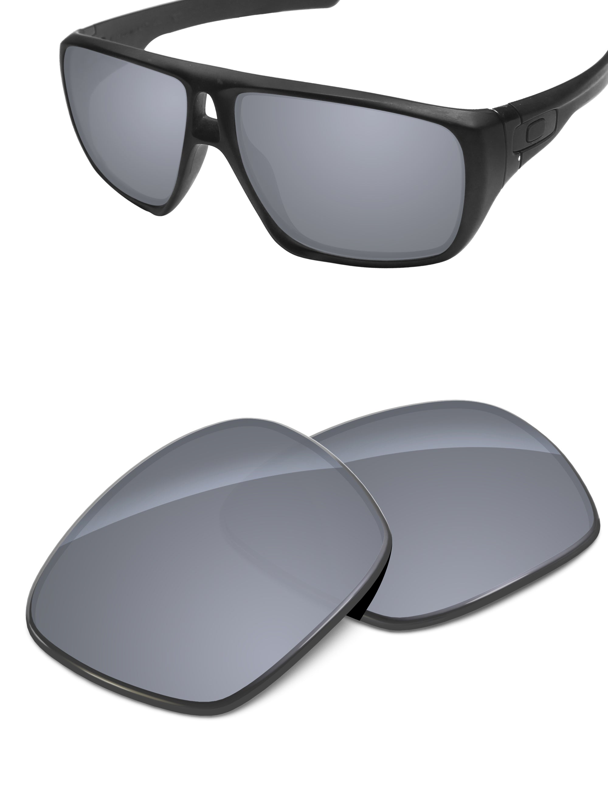 Silver Metallic FlashMirror™-Non-Polarized